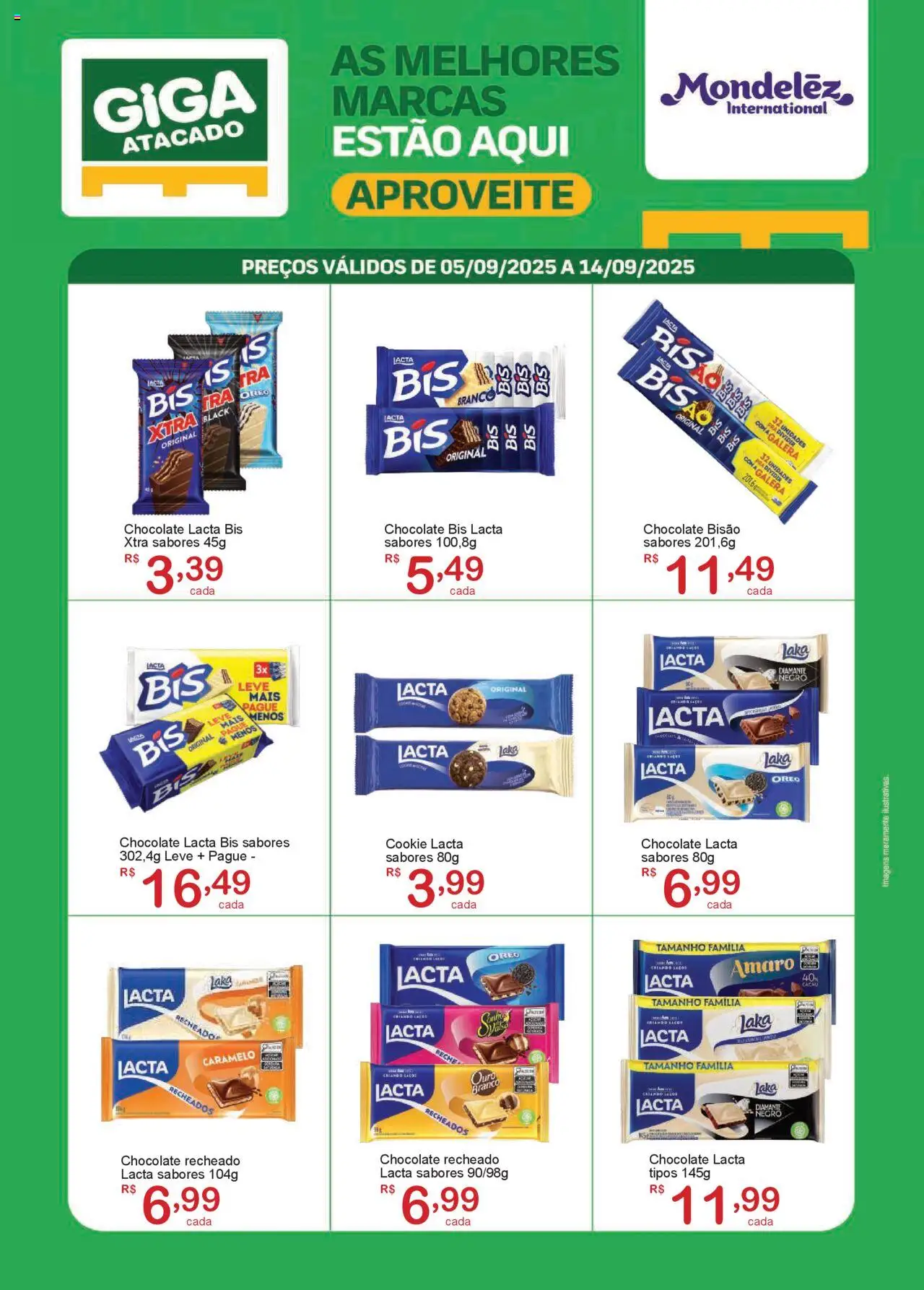 GIGA Atacado Folheto - válido de 05.09.2025 | Página: 1 | Produtos: Chocolate