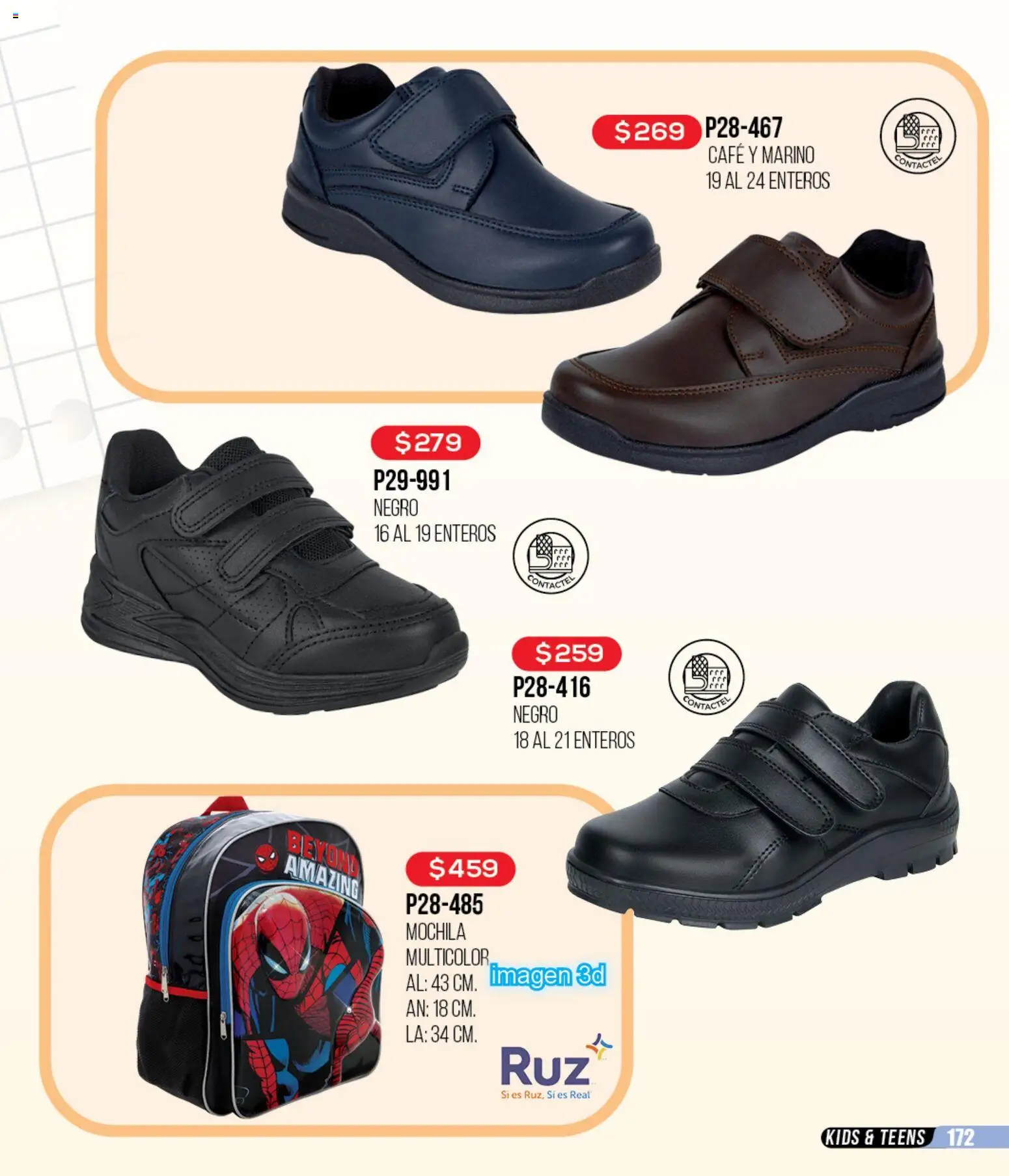 Nuevas ofertas de Cklass válidas en toda la República Mexicana desde el 12.01.2026. ¡Encuentra las mejores ofertas en Cklass catálogo Mega Ofertas Calzado! | Página: 173 | Productos: Mochila, Café