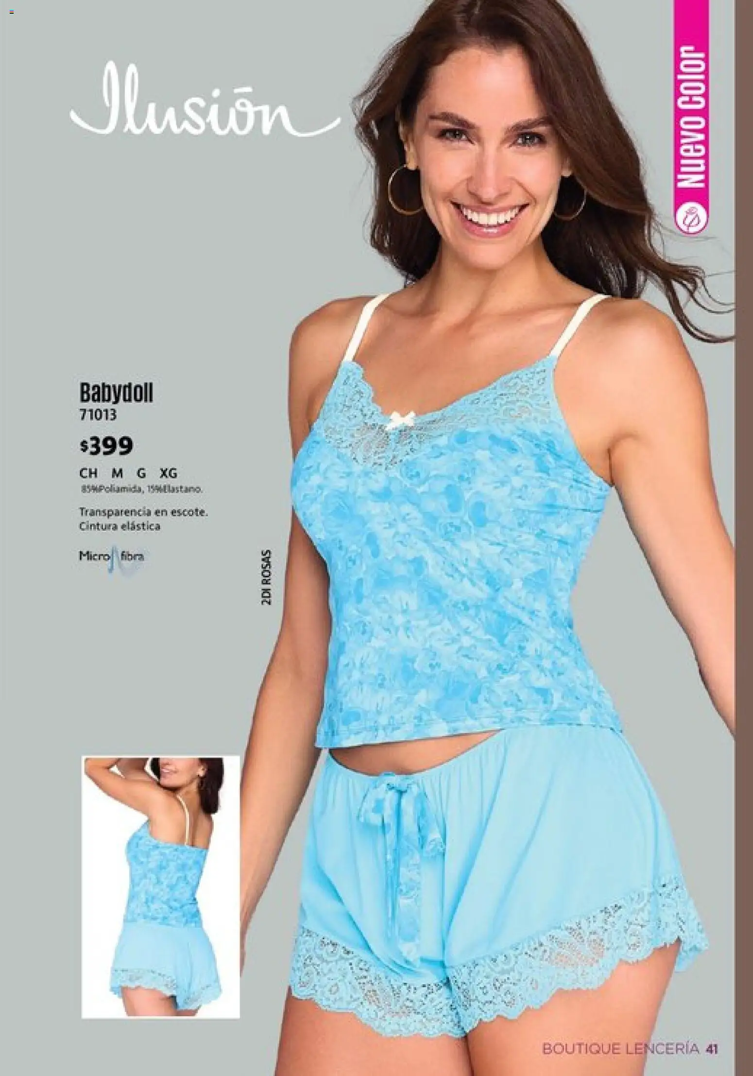 Nuevas ofertas de Ilusión válidas en toda la República Mexicana desde el 01.03.2026. ¡Encuentra las mejores ofertas en Ilusión catálogo Primavera! | Página: 43 | Productos: Lenceria