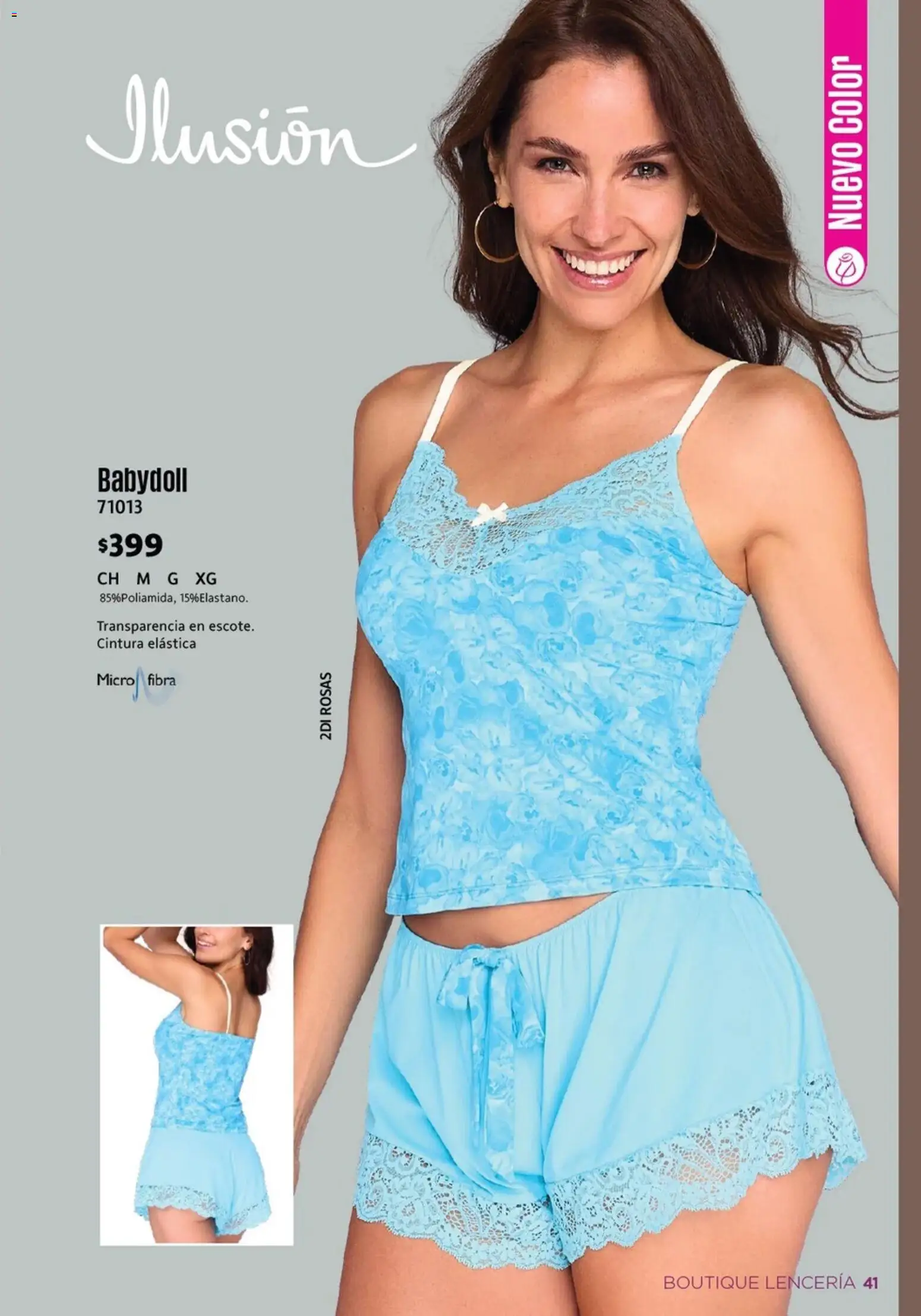 Nuevas ofertas de Ilusión válidas en toda la República Mexicana desde el 01.03.2026. ¡Encuentra las mejores ofertas en Ilusión catálogo Primavera! | Página: 43 | Productos: Lenceria