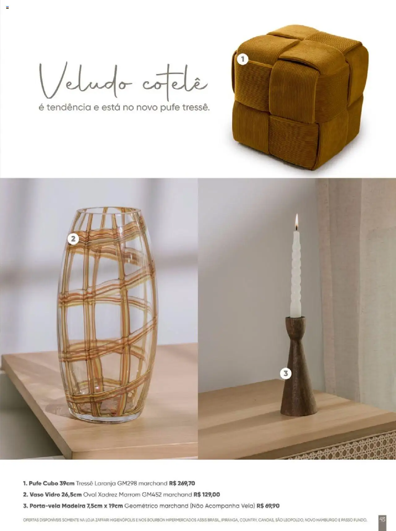 Zaffari Folheto - válido de 09.06.2025 | Página: 43 | Produtos: Vaso, Bourbon