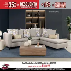 Vista previa de Muebles Dico Buen Fin , nuevo folleto de la tienda, válido en México a partir del 13.11.2025 | Página: 8 | Productos: Sofá, Sillón, Modular, Sobre