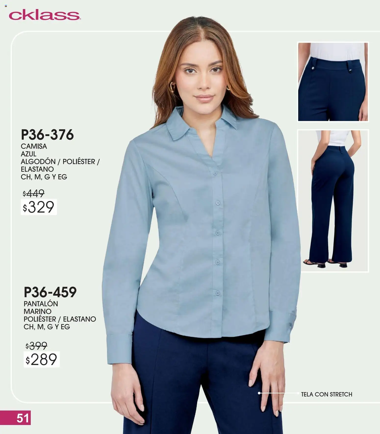 Nuevas ofertas de Cklass válidas en toda la República Mexicana desde el 13.02.2026. ¡Encuentra las mejores ofertas en Cklass catálogo Especial Fashionline! | Página: 52 | Productos: Camisa, Algodón