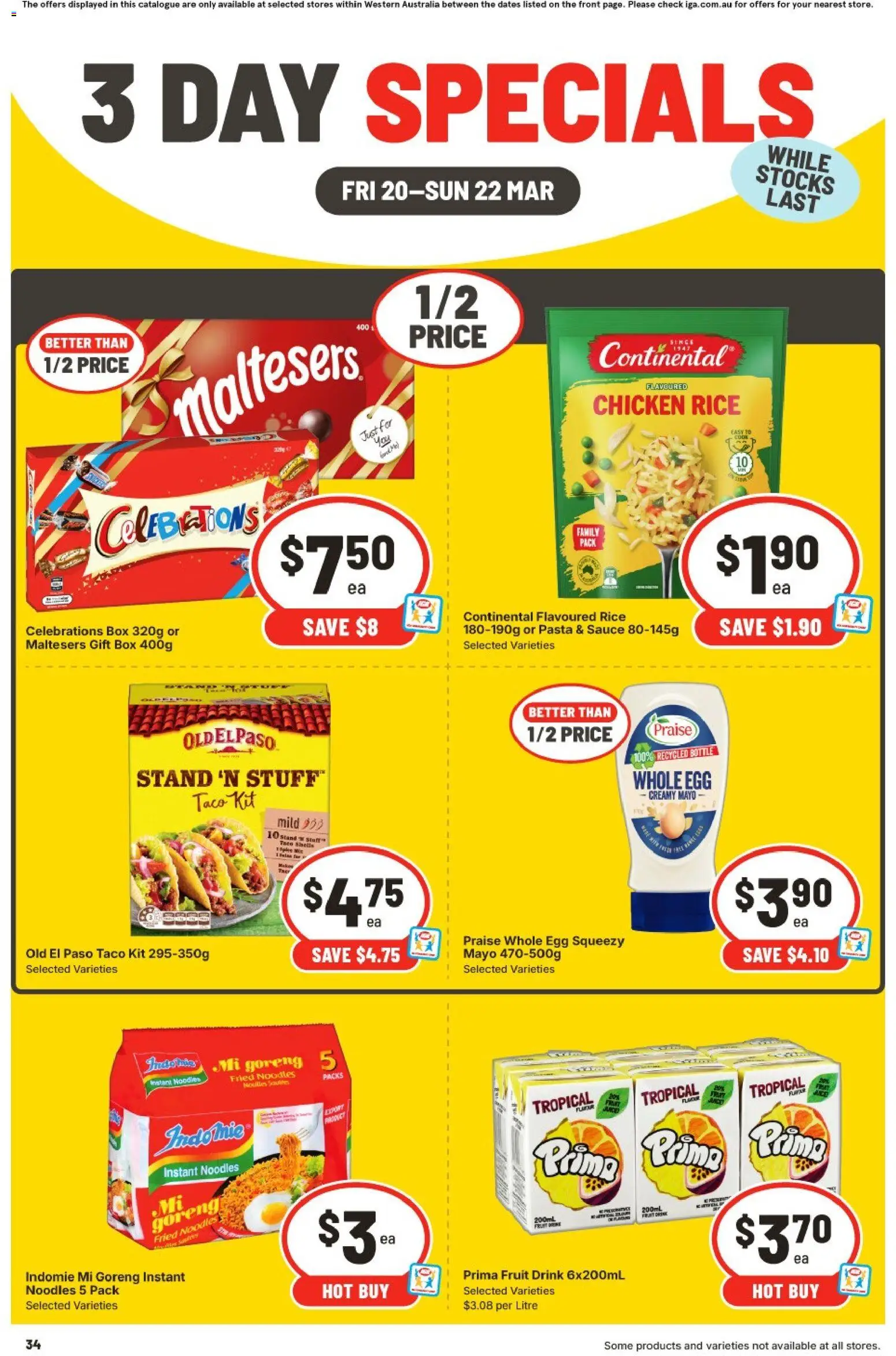 IGA catalogue - valid from 20.03.2026 | Page: 2 | Products: Box, Chicken, Noodles, Pasta