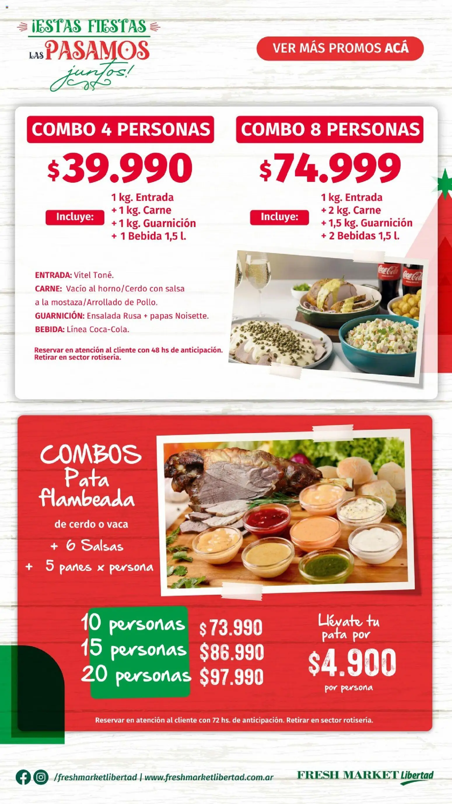 Hipermercado Libertad - Especial Mesa Navideña  │ válido desde el 04.12.2025 | Página: 5 | Productos: Ensalada, Cerdo