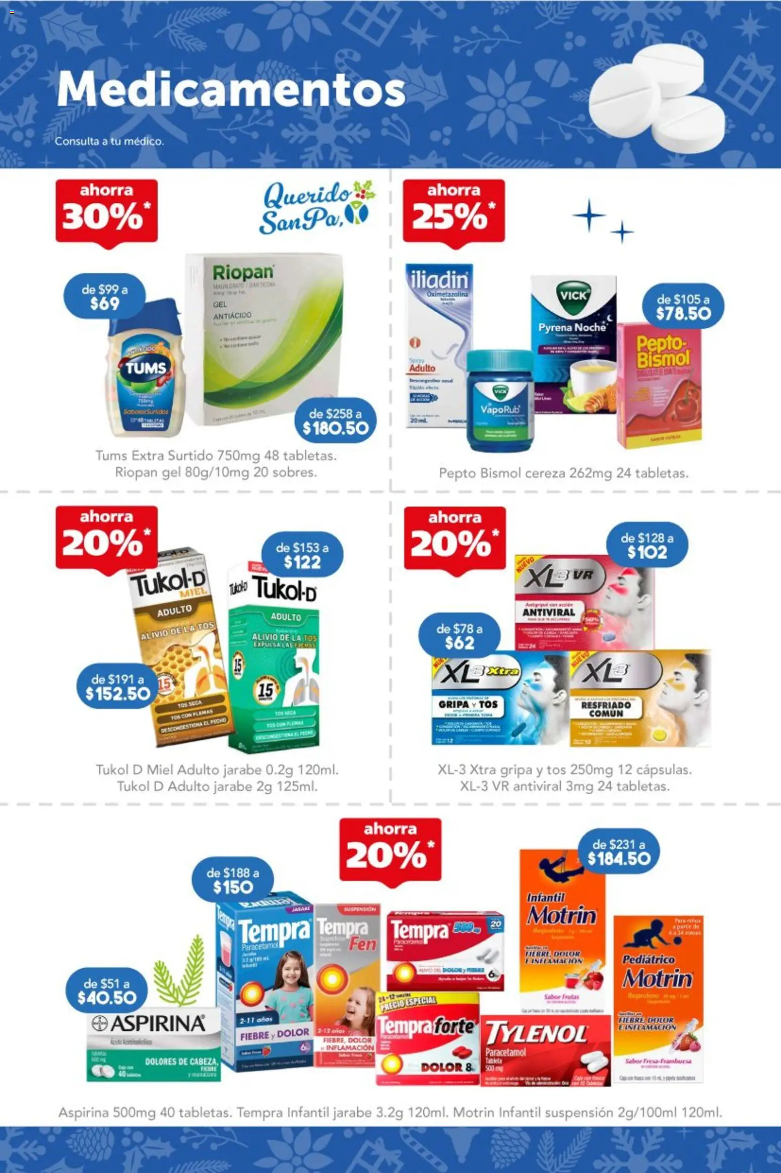 Nuevas ofertas de Farmacia San Pablo válidas en toda la República Mexicana desde el 14.12.2025. ¡Encuentra las mejores ofertas en Farmacia San Pablo catálogo! | Página: 2