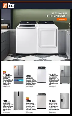 Preview of Home Depot weekly ads valid from 13.10.2025