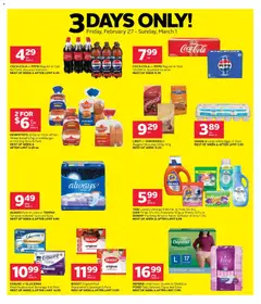Preview of Rexall weekly flyer / circulaire from shop Rexall valid from 27.02.2026