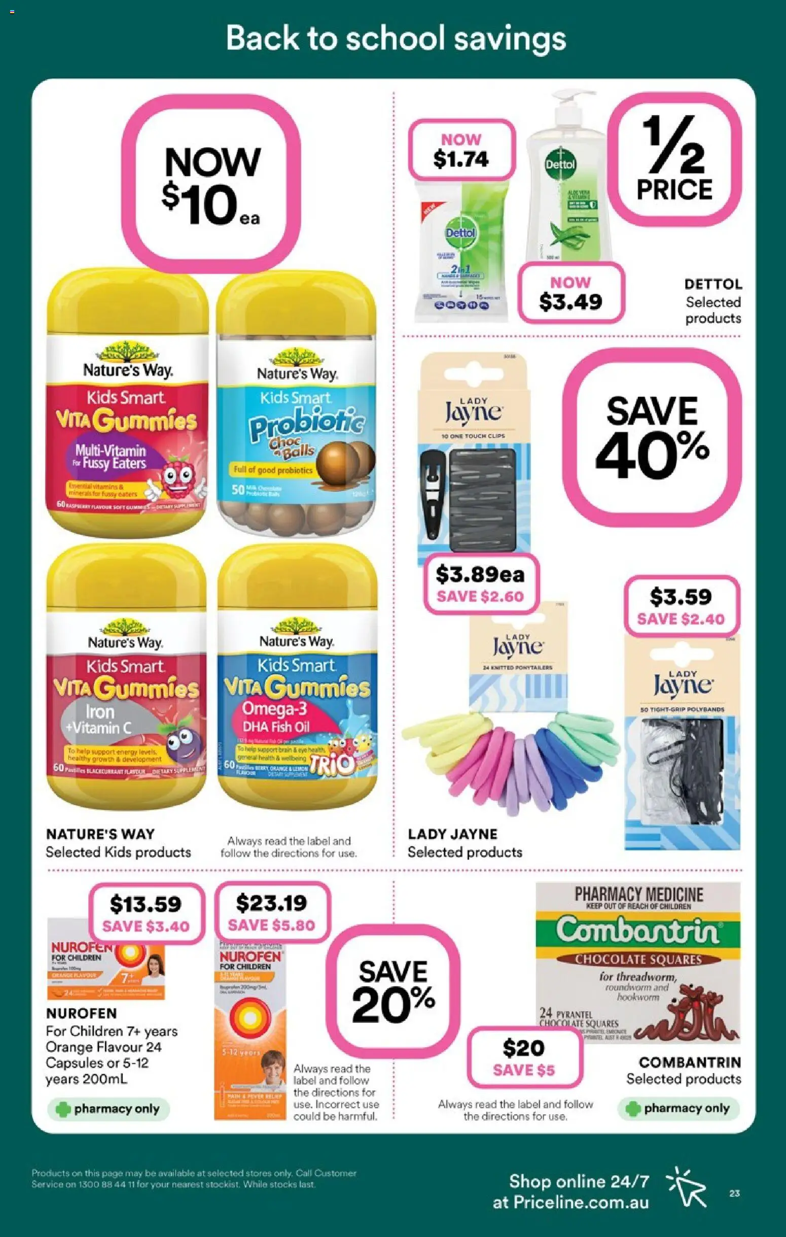 Priceline Pharmacy catalogue - valid from 22.01.2026 | Page: 23 | Products: Oil, Fish, Multivitamin, Vitamin