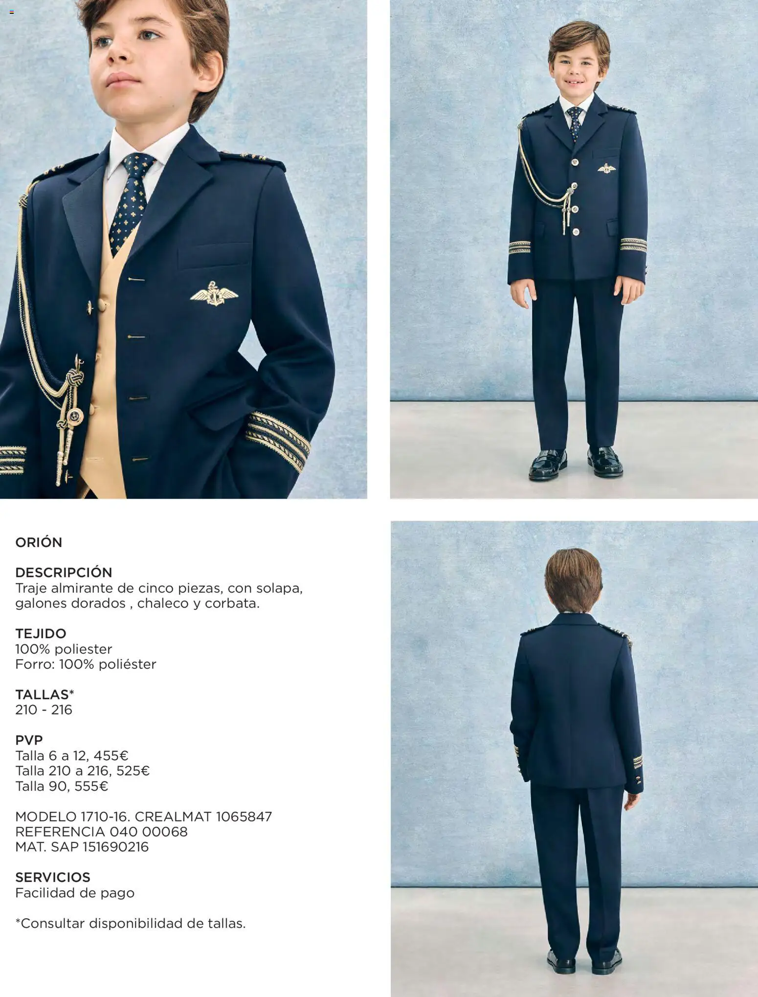 Nuevas ofertas de El Corte Inglés válidas en toda la República Mexicana desde el 20.11.2025. ¡Encuentra las mejores ofertas en El Corte Inglés catálogo Comuniones ! | Página: 15 | Productos: Chaleco, Traje