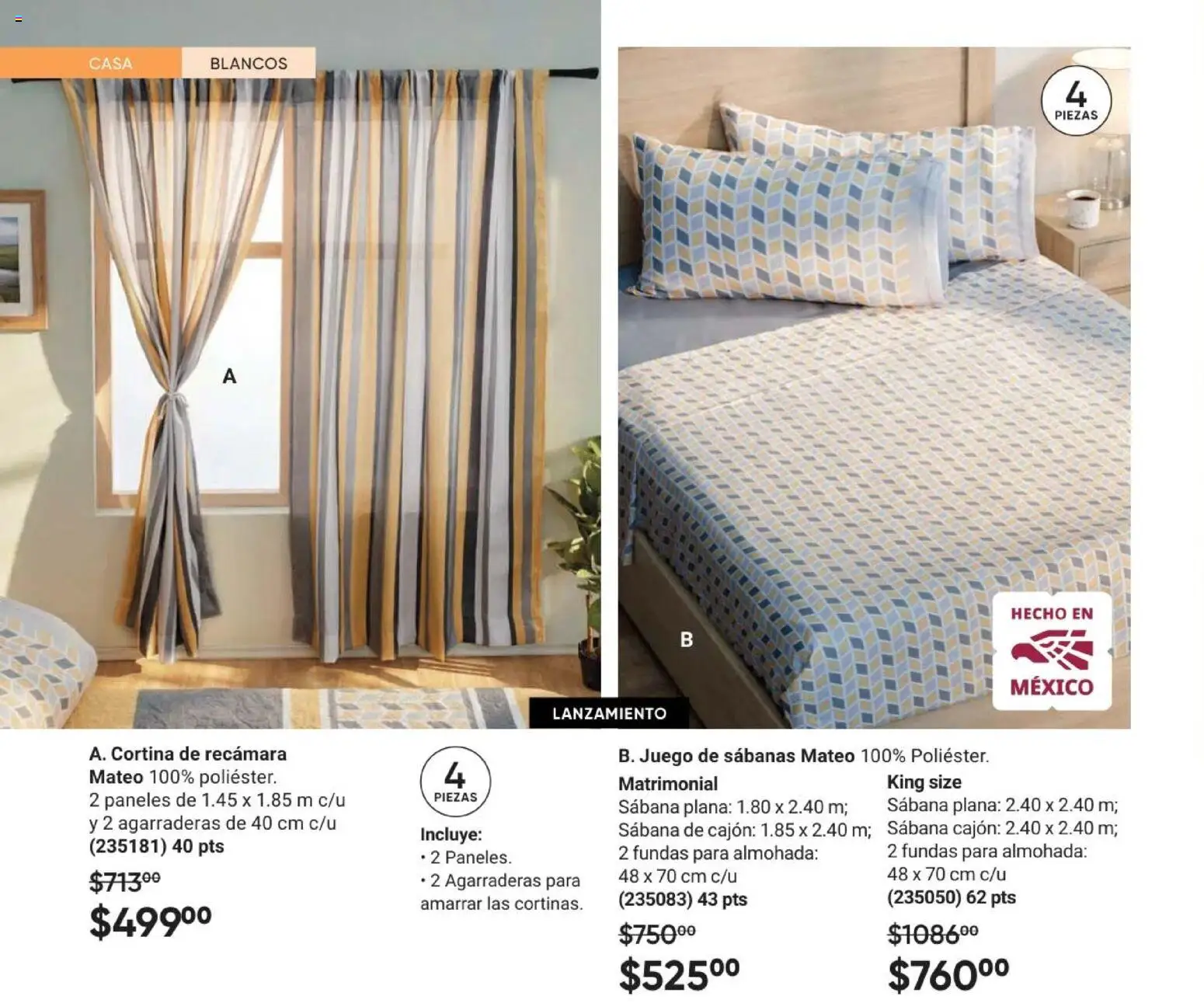 Nuevas ofertas de AVON válidas en toda la República Mexicana desde el 08.05.2026. ¡Encuentra las mejores ofertas en AVON Casa & Estilo 8 2026! | Página: 36 | Productos: Juego, Almohada, Sabanas