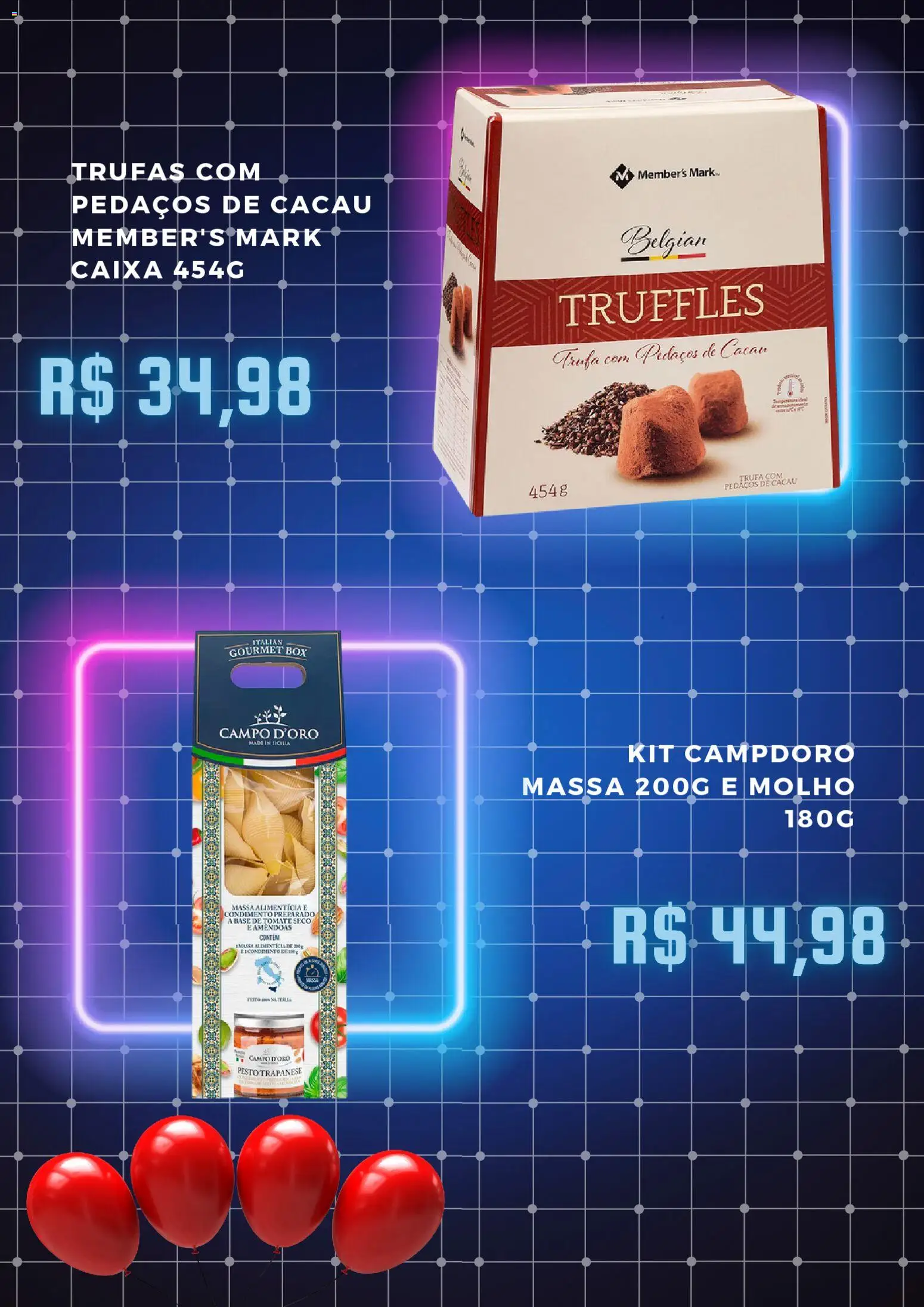 Sam's Club Folheto - válido de 30.10.2025 | Página: 4 | Produtos: Caixa, Base, Massa