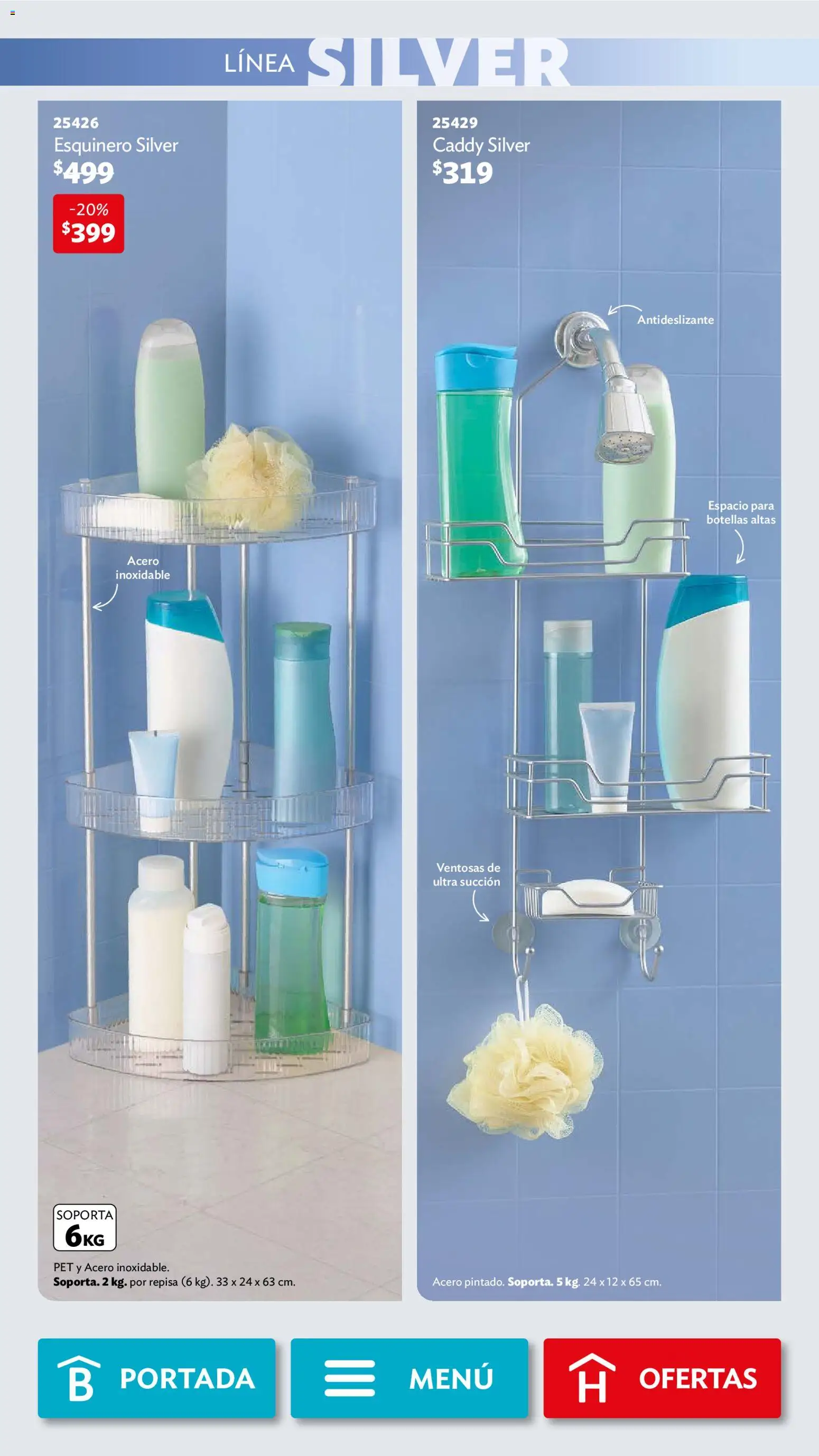 Nuevas ofertas de Betterware válidas en toda la República Mexicana desde el 03.11.2025. ¡Encuentra las mejores ofertas en Betterware campaña 11 2025! | Página: 88 | Productos: Repisa