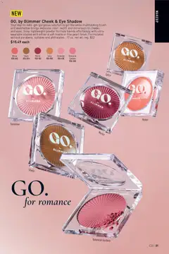 Preview of Avon weekly ads valid from 28.01.2026 | Page: 31 | Products: Powder, Blush, Eyeshadow, Melon