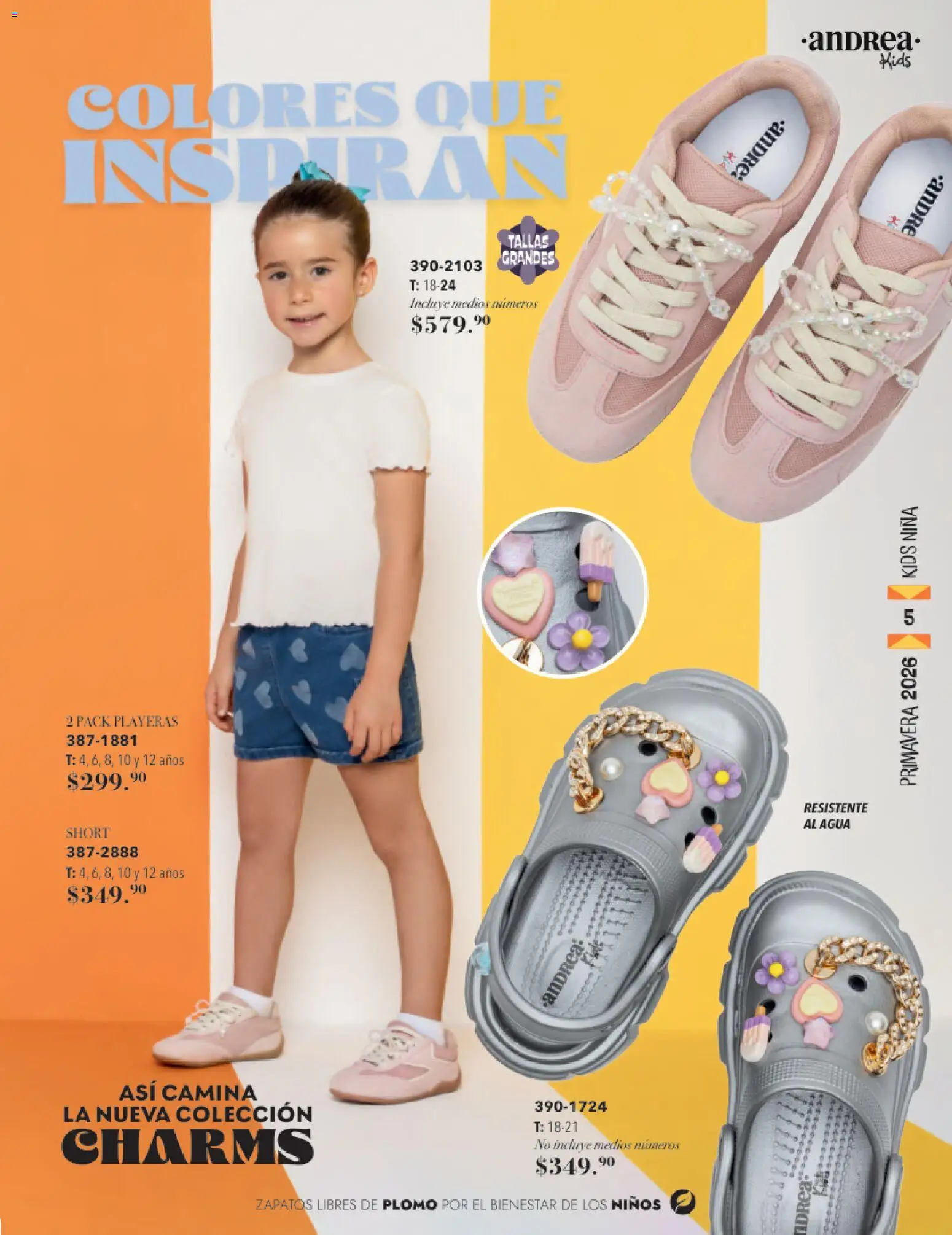 Nuevas ofertas de Andrea válidas en toda la República Mexicana desde el 25.01.2026. ¡Encuentra las mejores ofertas en Andrea catálogo Infantil! | Página: 5