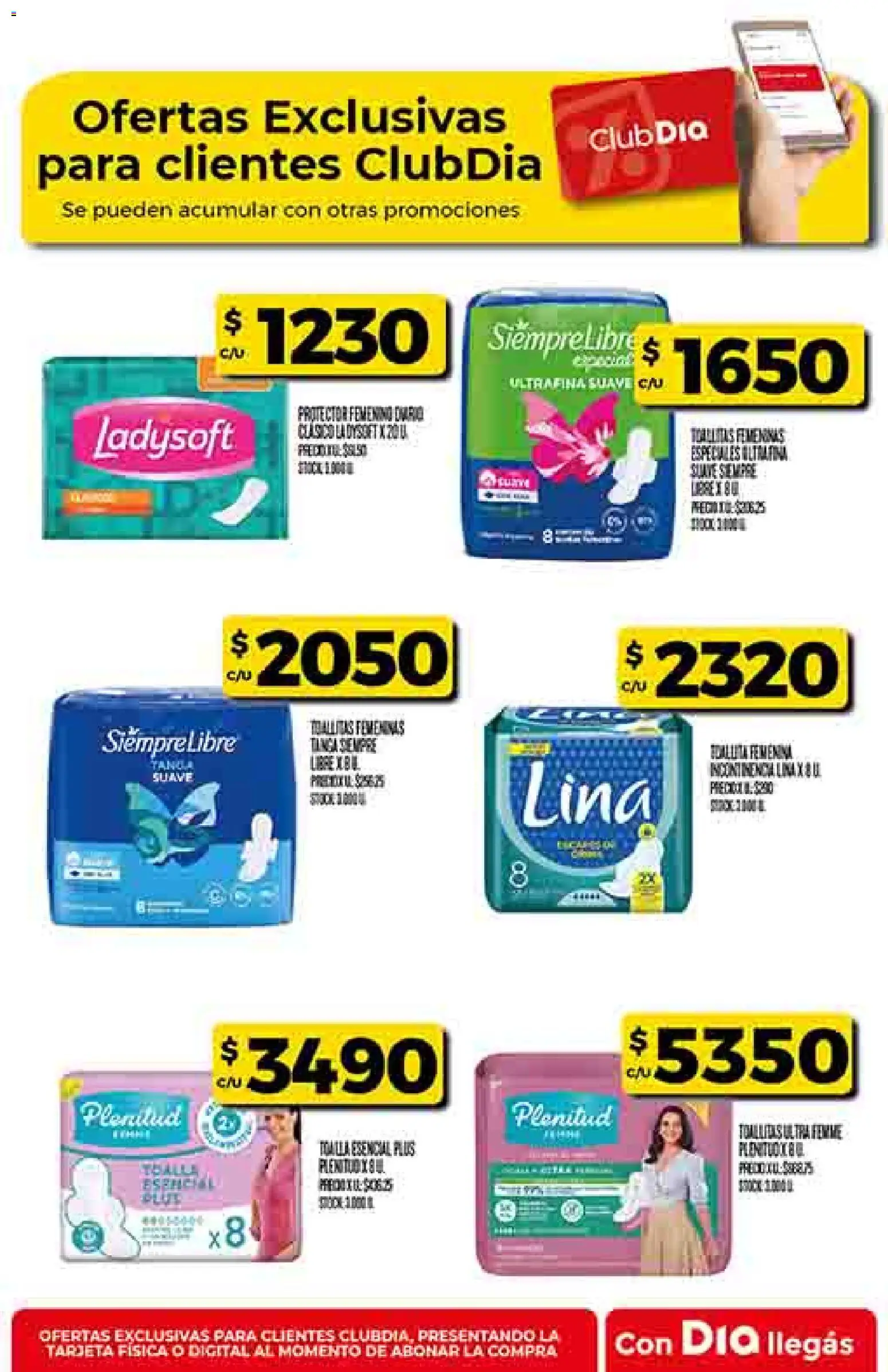 Dia - Ofertas - Salta y Jujuy │ válido desde el 05.11.2025 | Página: 53 | Productos: Toalla, Toallitas femeninas