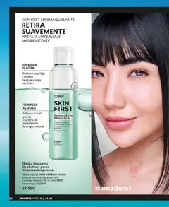 Catálogo CyZone Campaña 15 │ válido desde el 15.09.2025 | Página: 62 | Productos: Desmaquillante, Agua, Maquillaje