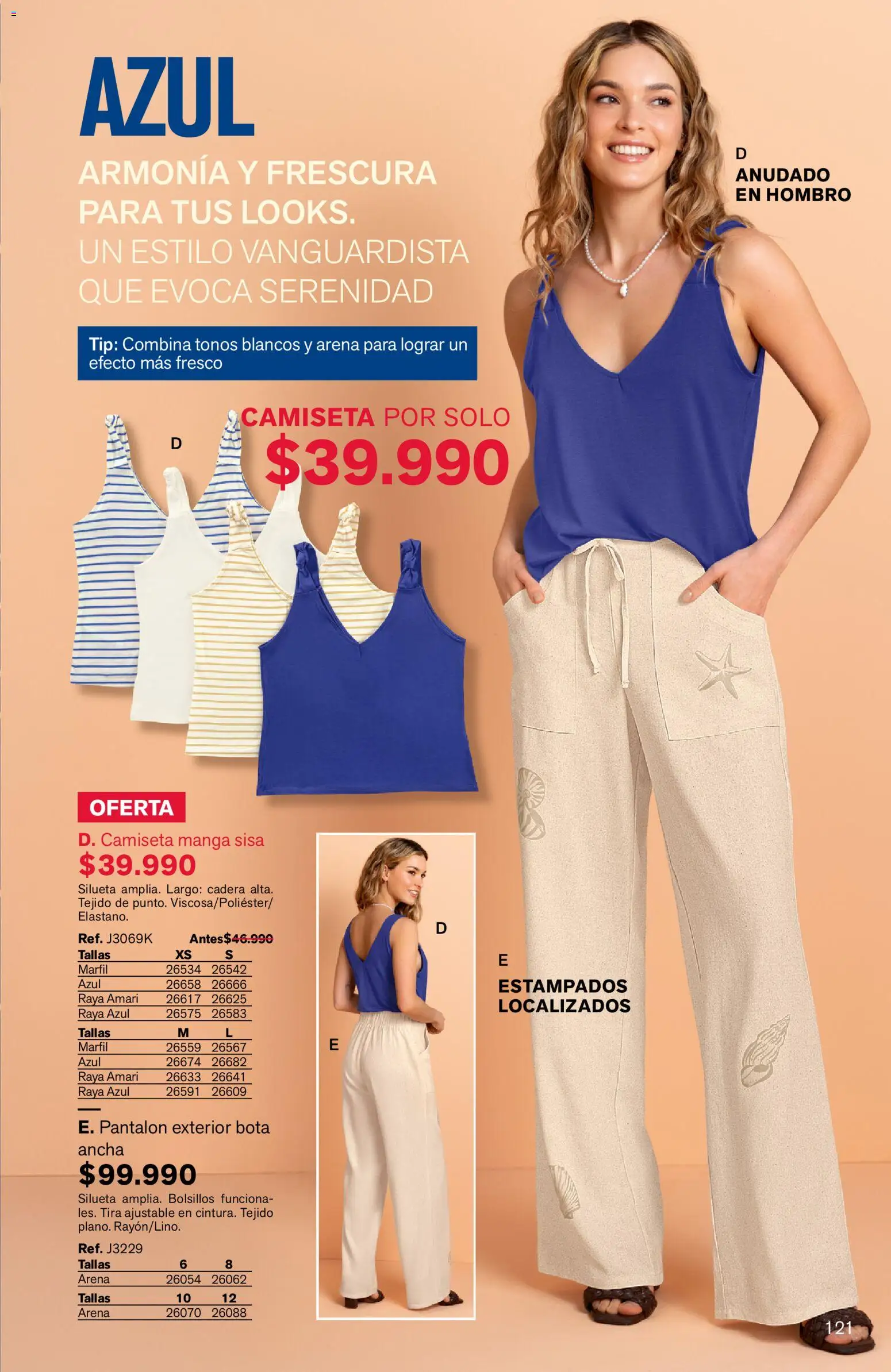 Leonisa revista - valida desde el 03.04.2026 | Página: 121 | Productos: Camiseta, Camiseta manga sisa