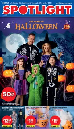 Spotlight The Home of Halloween preview  - valid from 15.10.2025