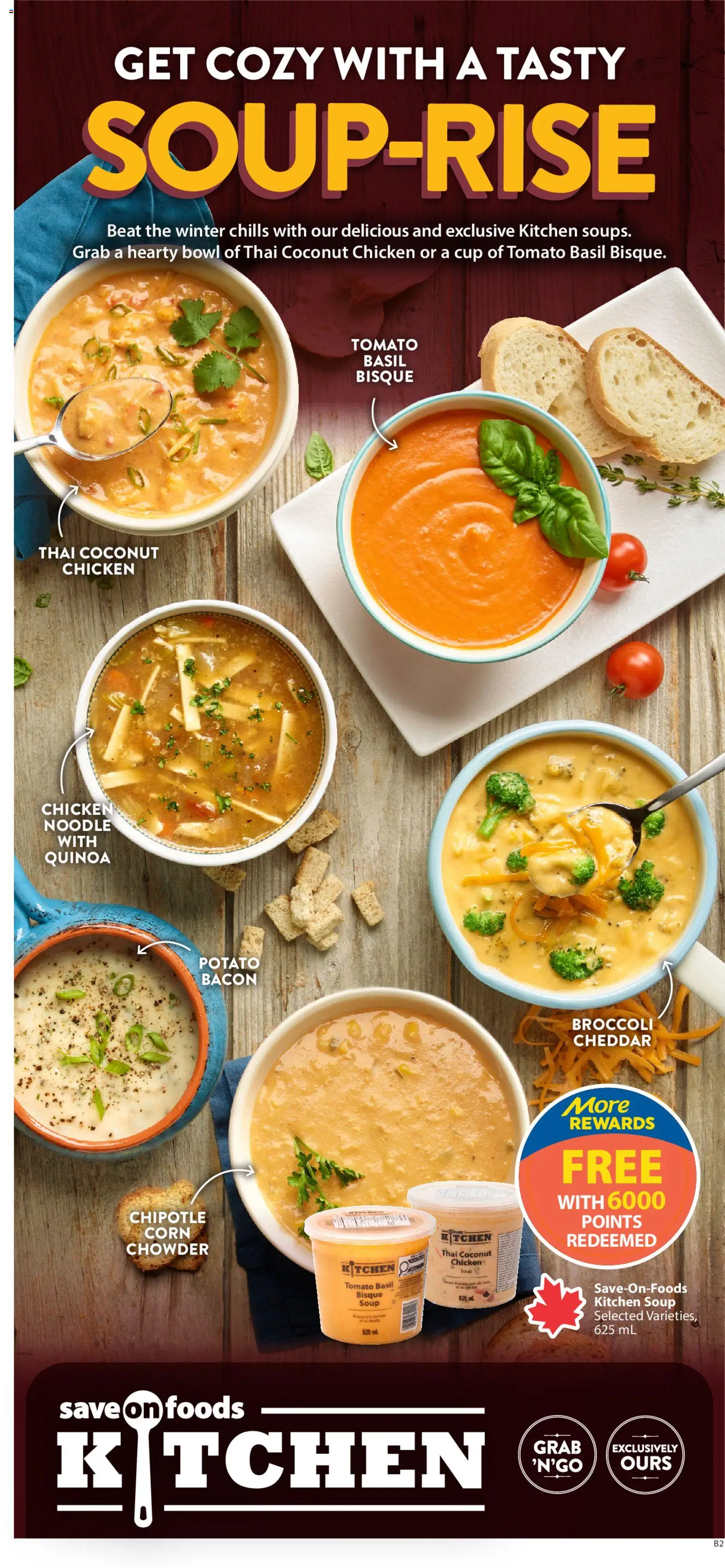 Save on foods flyer valid from 19.02.2026 | Page: 13 | Products: Chicken