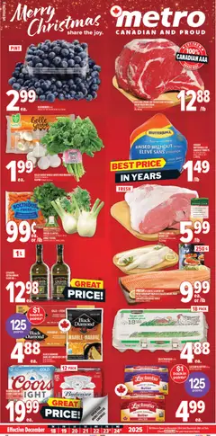 Preview of Metro - Saint-Augustin-De-Desmaures from shop Metro valid from 18.12.2025