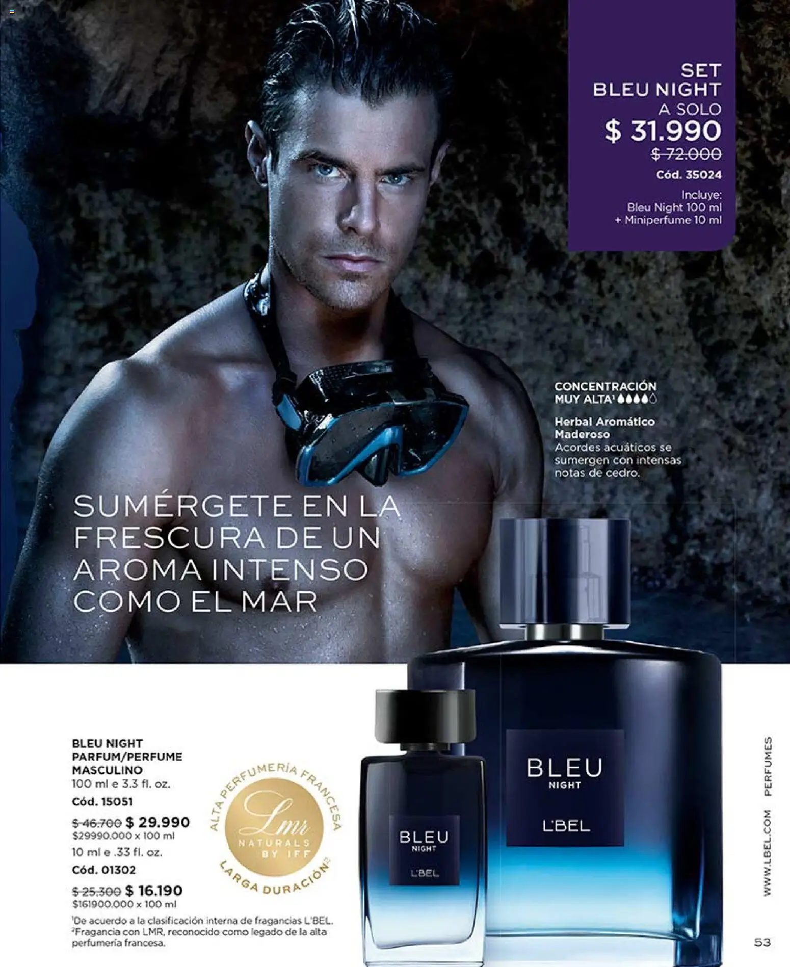 Catálogo L'Bel Campaña 7 │ válido desde el 18.04.2026 | Página: 53 | Productos: Fragancia