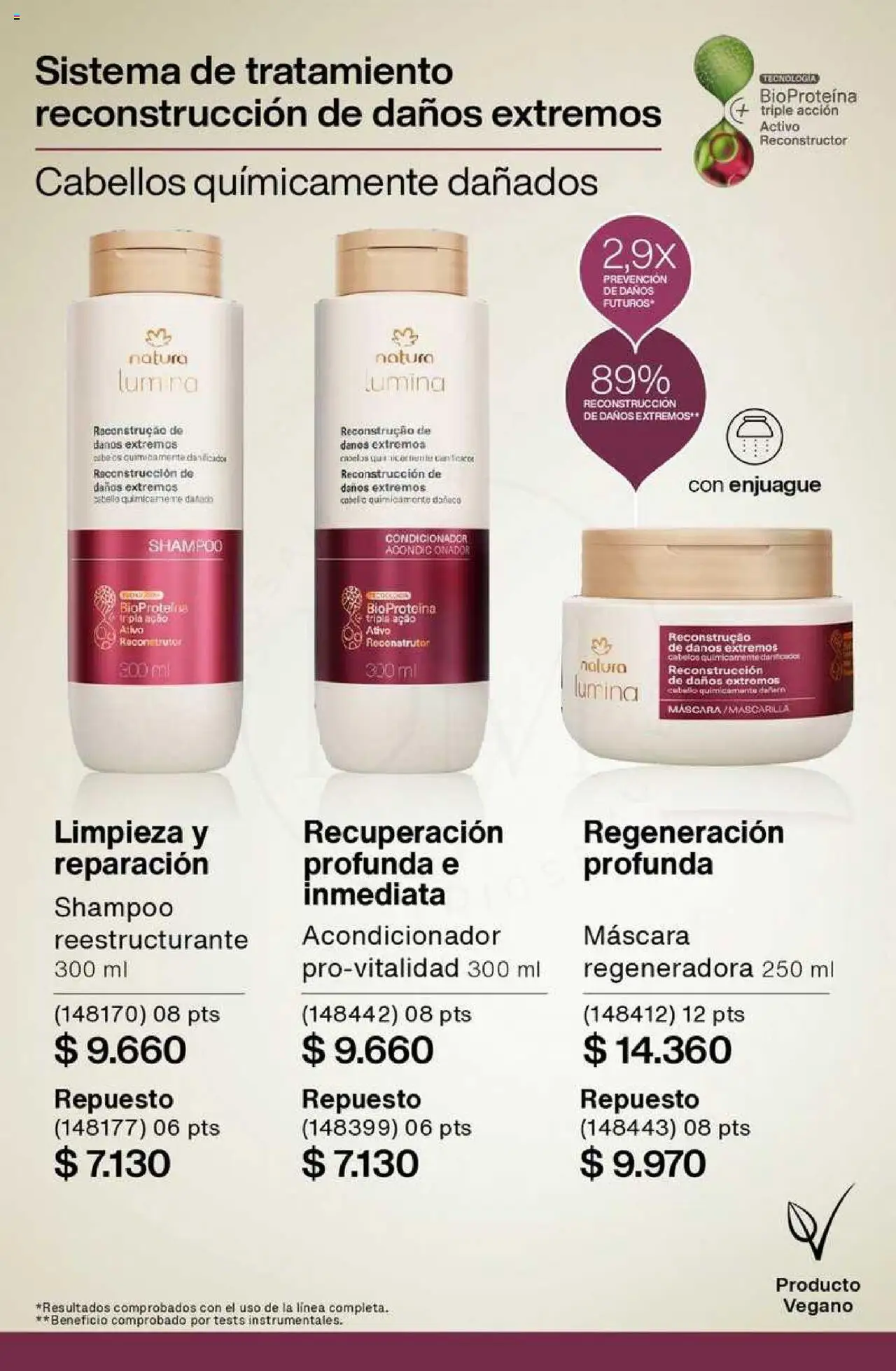 Catálogo Natura Ciclo 6 │ válido desde el 03.04.2025 | Página: 202 | Productos: Mascarilla, Máscara, Shampoo, Acondicionador