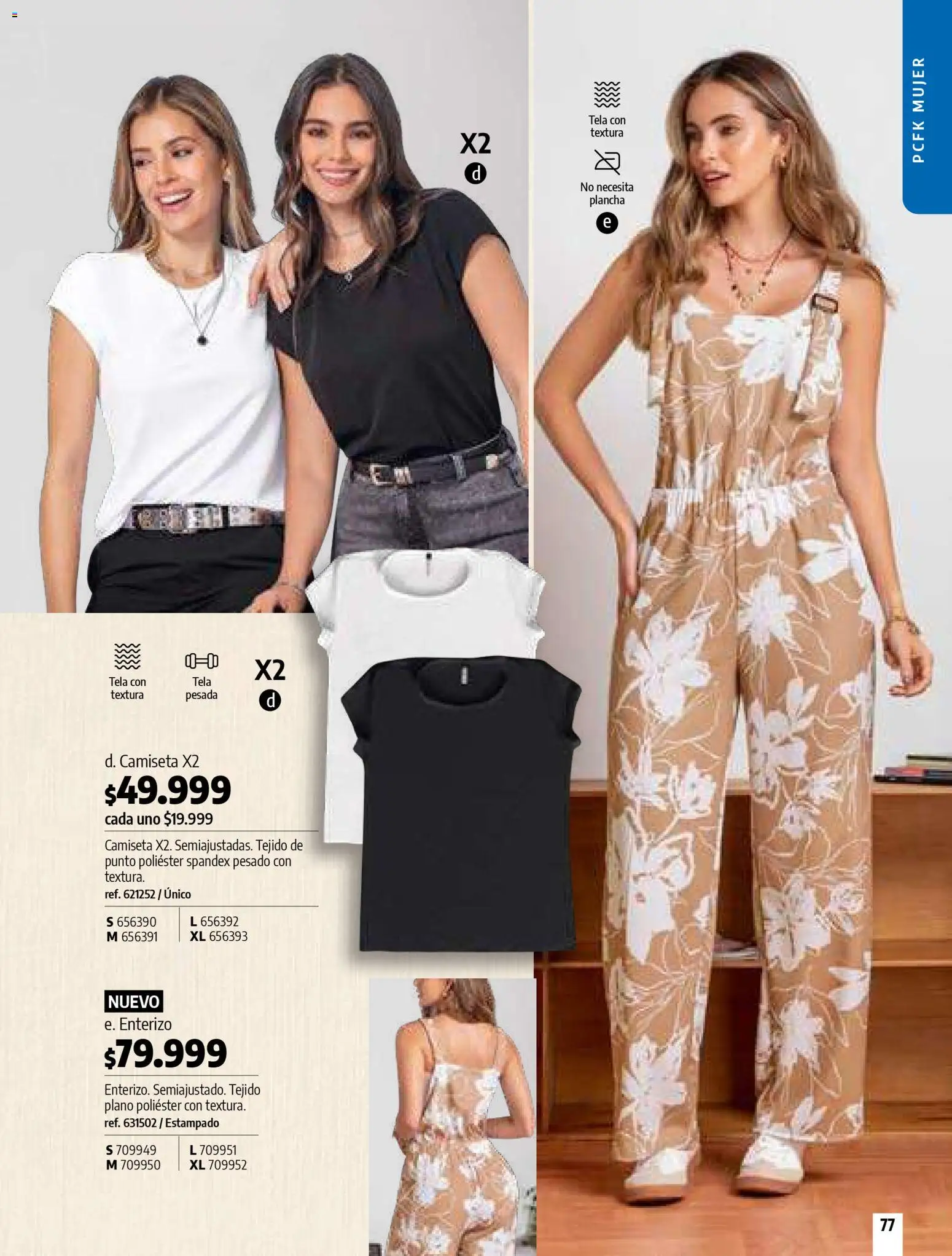 Pacifika revista - valida desde el 24.02.2026 | Página: 79 | Productos: Plancha, Camiseta, Enterizo