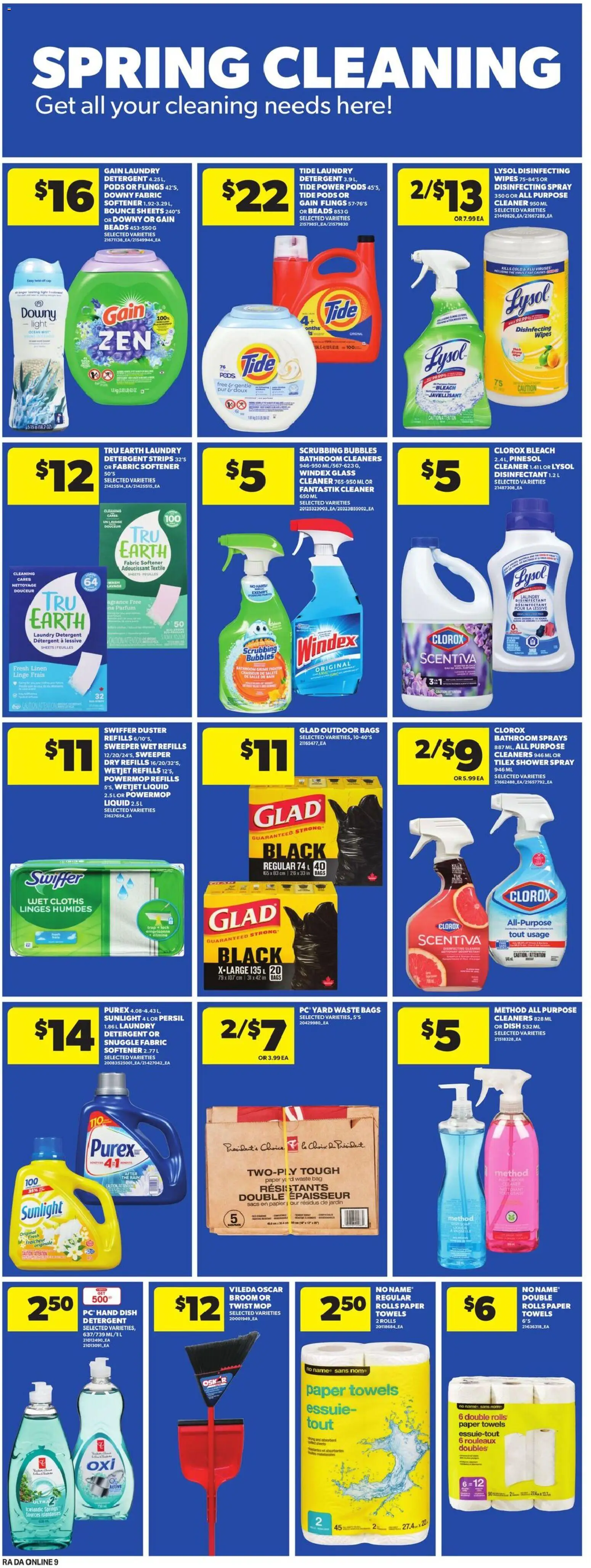 Atlantic Superstore flyer valid from 02.04.2026 | Page: 21 | Products: Cap, PC, Bag, Fabric softener