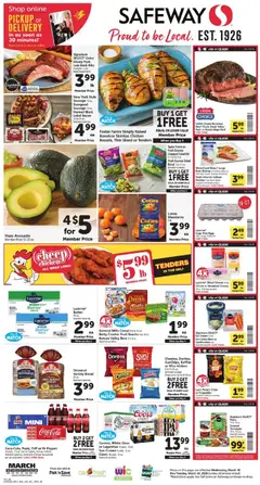 Preview of Safeway weekly ads valid from 18.03.2026