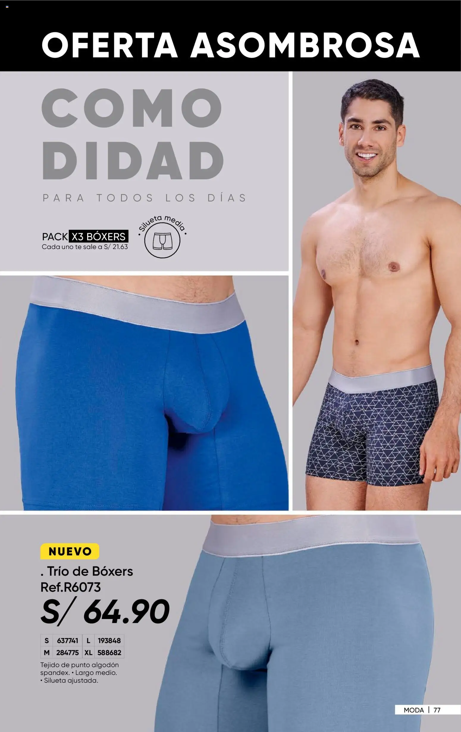 Catálogo Azzorti válido desde 24.11.2025 | Página: 79 | Productos: Té, Boxers