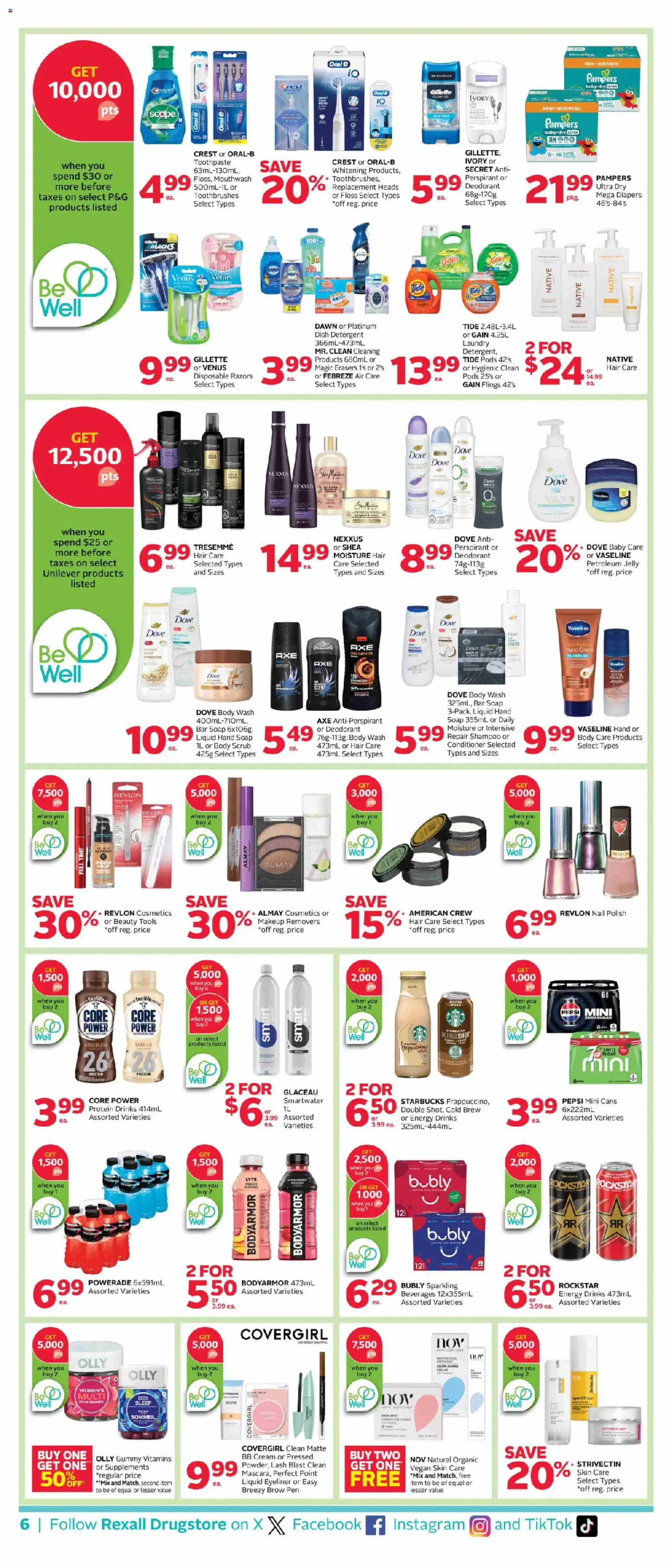 Rexall flyer valid from 05.12.2025 | Page: 26 | Products: Eyeliner, Nail polish, Soap, Body wash