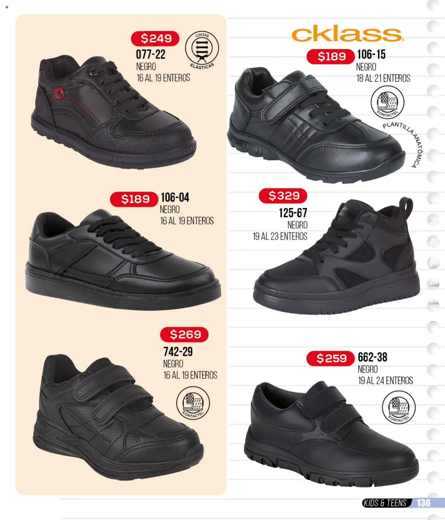 Nuevas ofertas de Cklass válidas en toda la República Mexicana desde el 18.03.2026. ¡Encuentra las mejores ofertas en Cklass catálogo Liquidación total calzado! | Página: 137