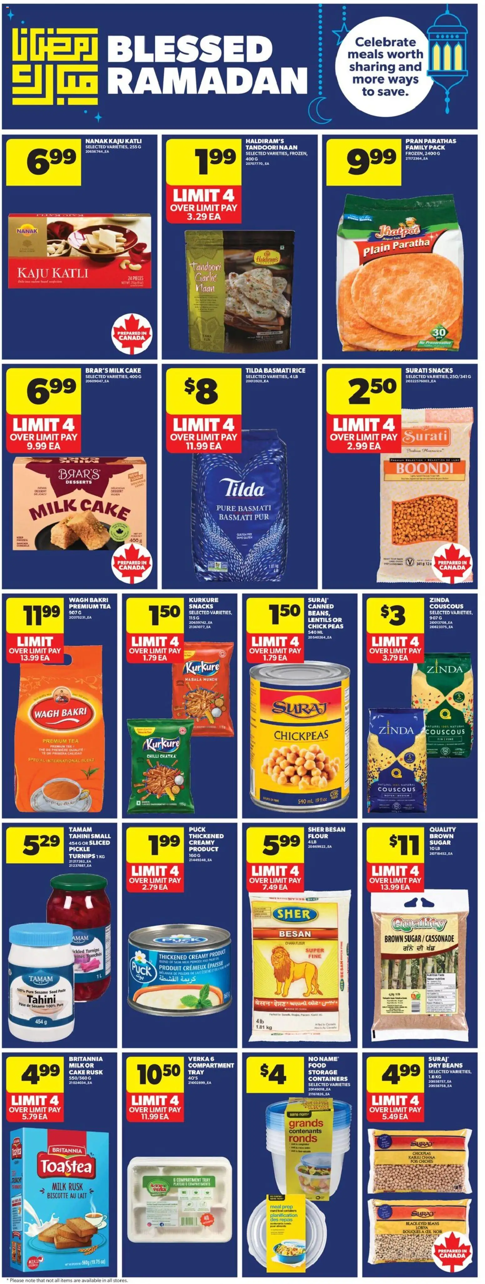 Real Canadian Superstore flyer valid from 12.02.2026 | Page: 19 | Products: Rice, Tea, Milk, Oil