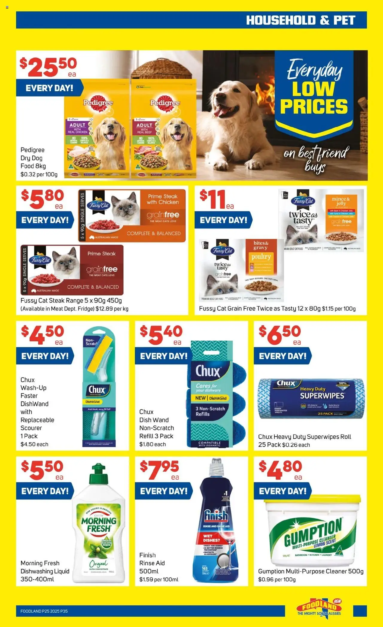 Foodland catalogue - valid from 18.06.2025 | Page: 35 | Products: Household, Cleaner, Chicken, Fridge