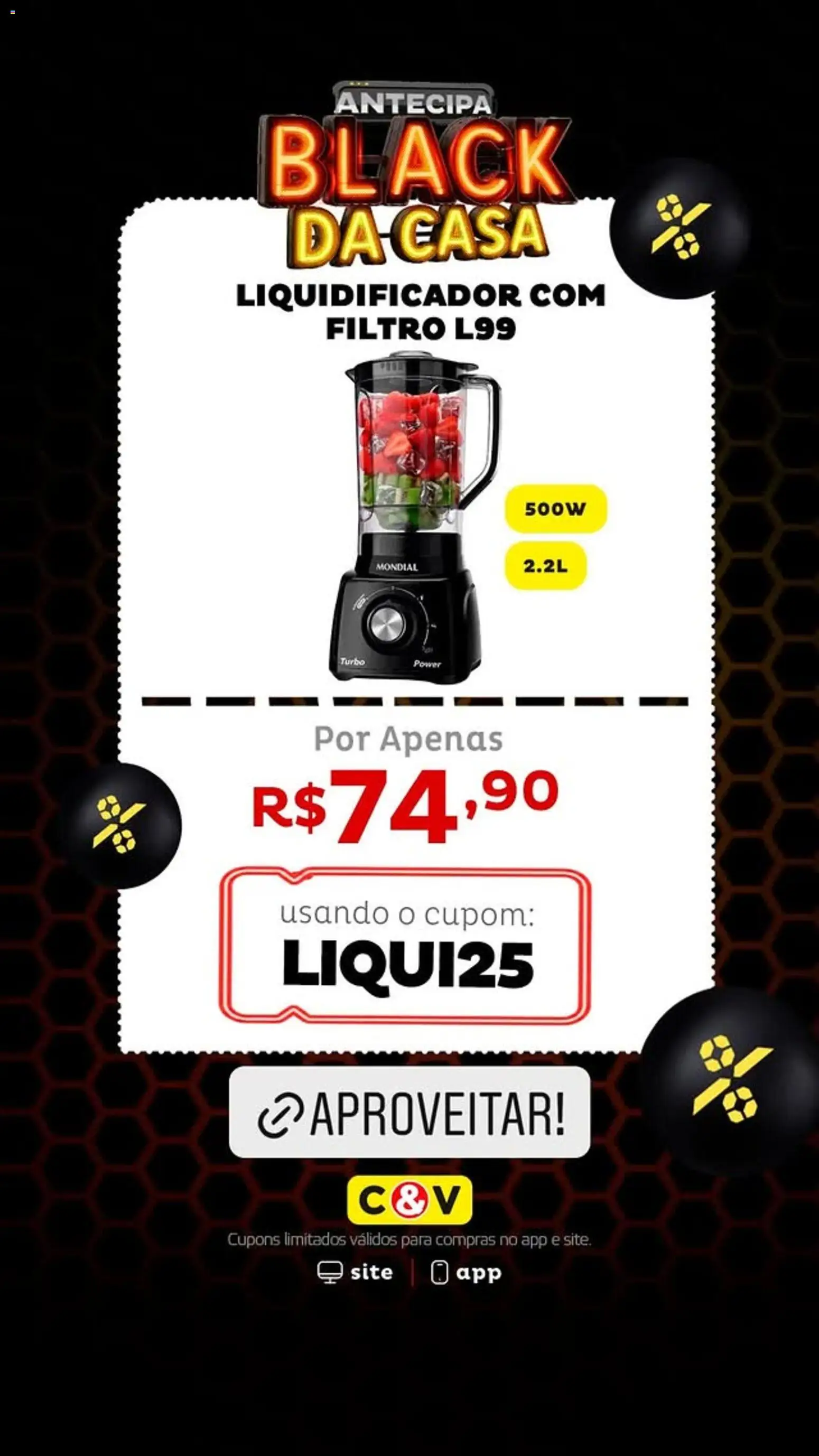 Casa e Video Folheto - válido de 17.11.2025 | Página: 10 | Produtos: Liquidificador