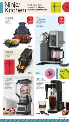 Preview of JCPenney weekly ads valid from 03.12.2025 | Page: 2 | Products: Fryer, Coffee, Blender, Coffee maker