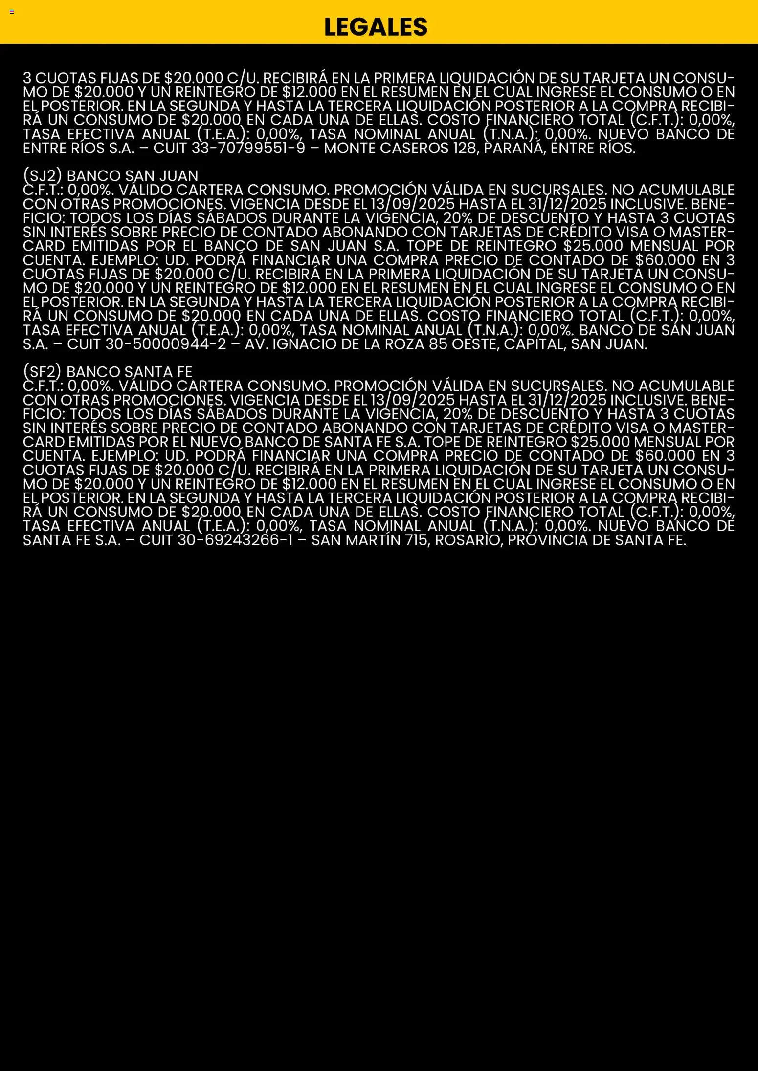 Changomas ofertas │ válido desde el 01.12.2025 | Página: 13 | Productos: Cartera, Banco, Sobre