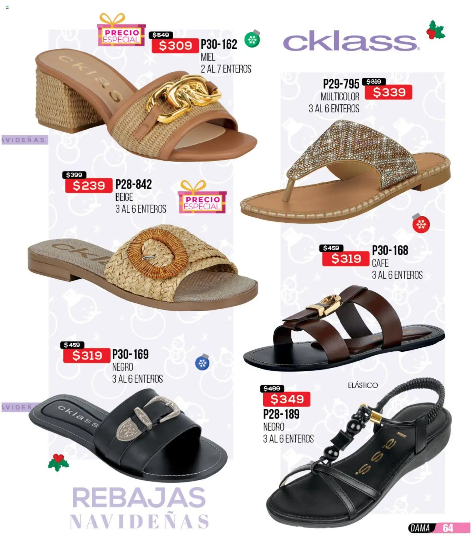 Nuevas ofertas de Cklass válidas en toda la República Mexicana desde el 30.11.2025. ¡Encuentra las mejores ofertas en Cklass catálogo Rebajas Navideñas Ropa! | Página: 322 | Productos: Café