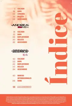 Vista previa de Andrea catálogo Outlet, nuevo folleto de la tienda, válido en México a partir del 05.04.2026 | Página: 3