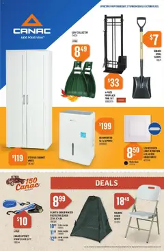Preview of Canac weekly flyer from shop Canac valid from 02.10.2025