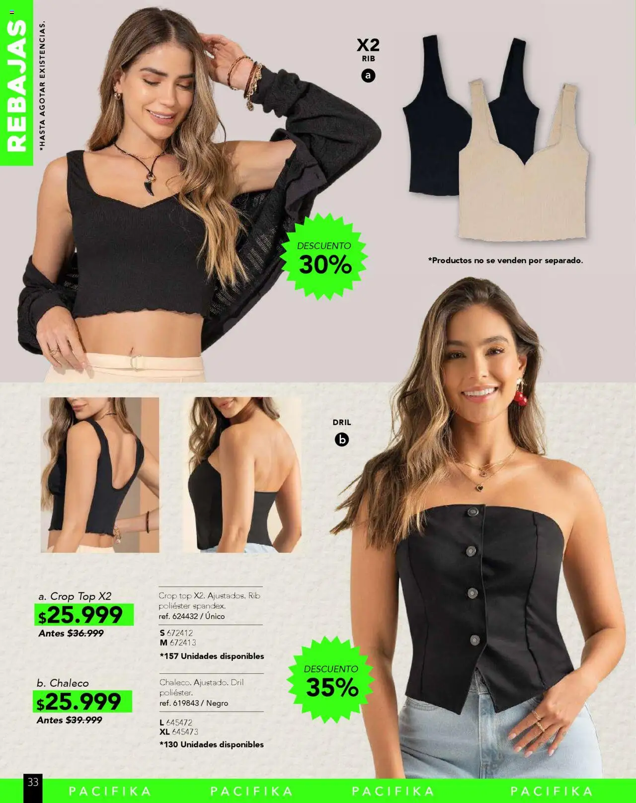 Pacifika revista - valida desde el 25.09.2025 | Página: 240 | Productos: Top, Chaleco