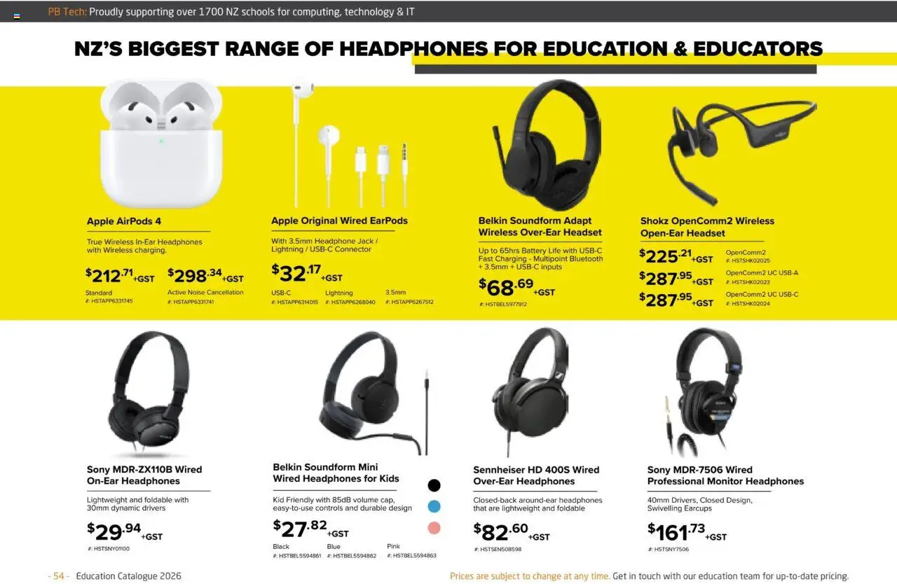 PB Tech catalogue from 15.10.2025 | Page: 54