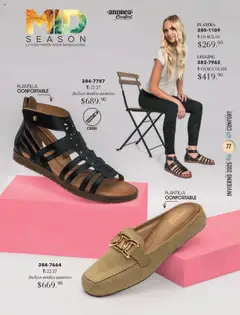 Vista previa de Andrea - Catálogo Invierno, nuevo folleto de la tienda, válido en México a partir del 13.10.2025 | Página: 77 | Productos: Playera