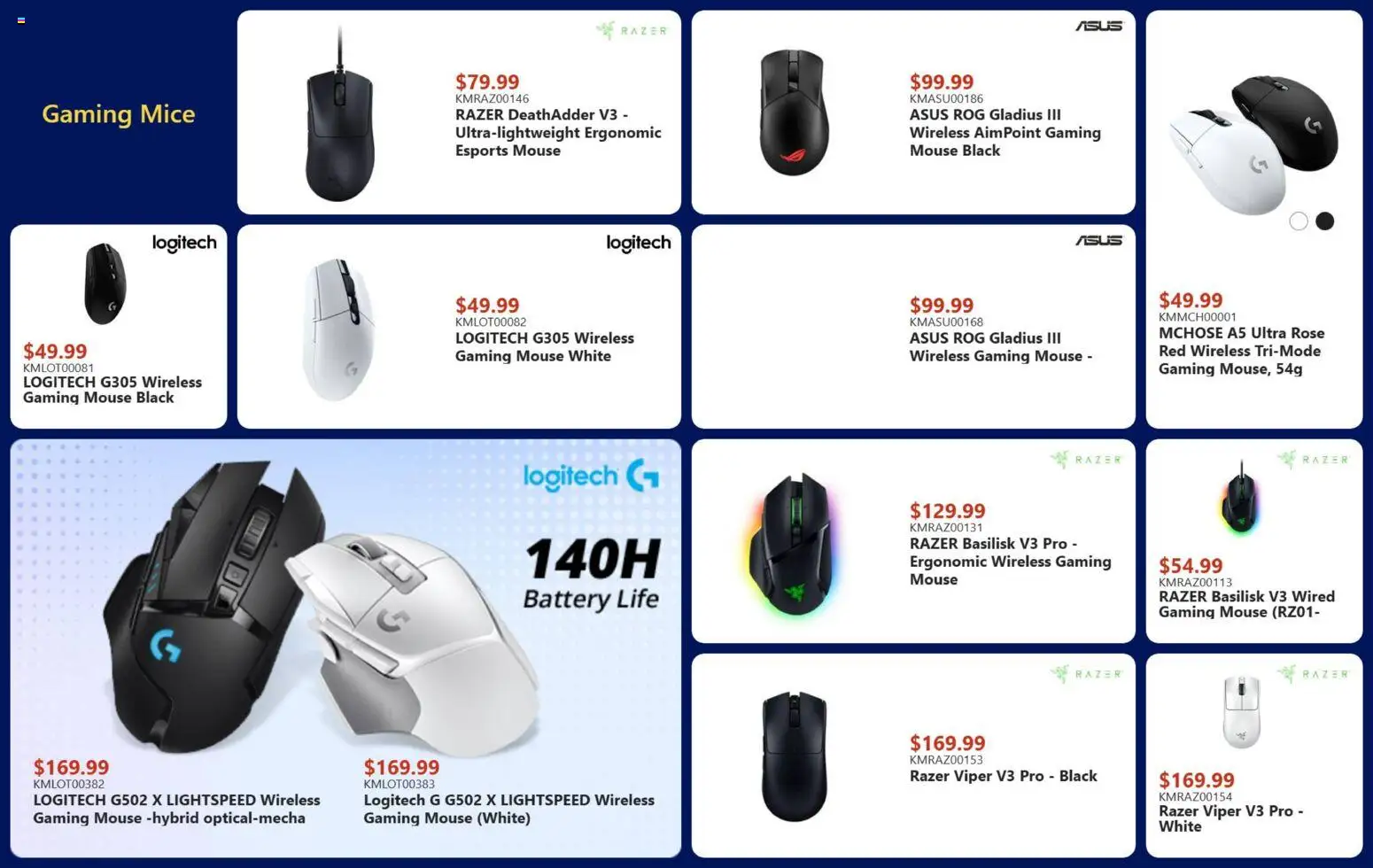 Canada Computers flyer valid from 27.03.2026 | Page: 12 | Products: Mouse, Battery