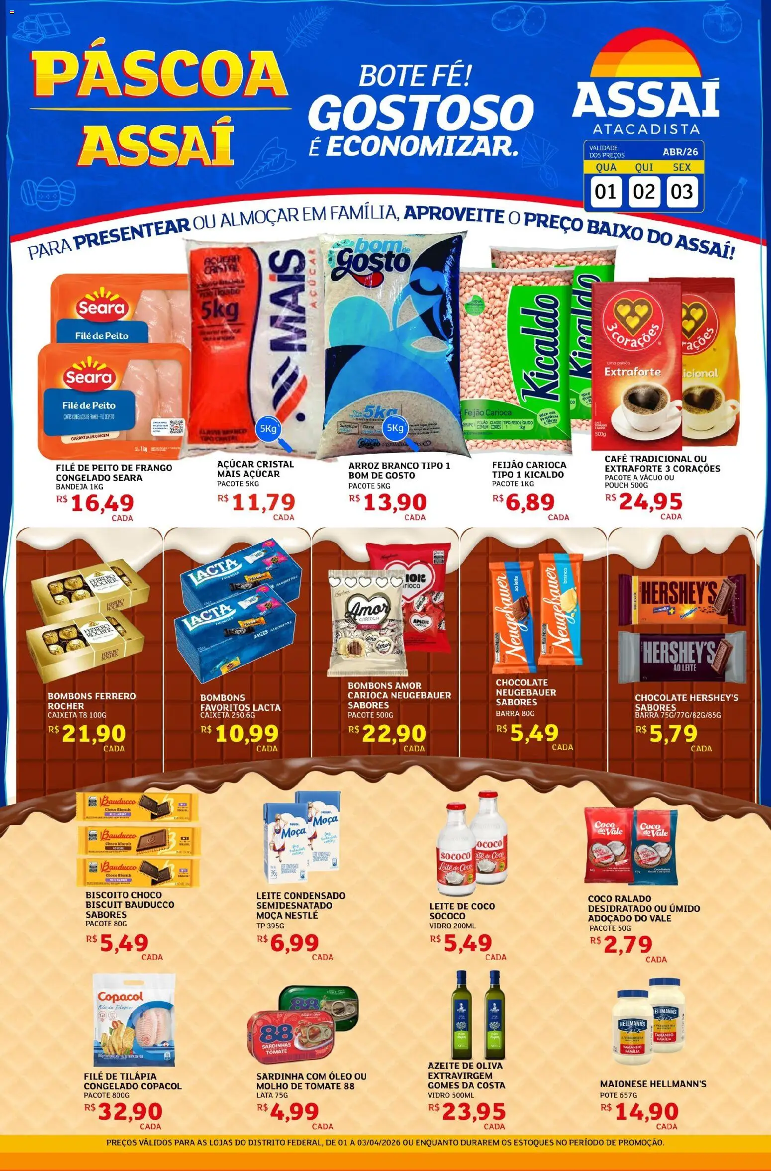 Assaí Atacadista Folheto - válido de 01.04.2026 | Página: 1