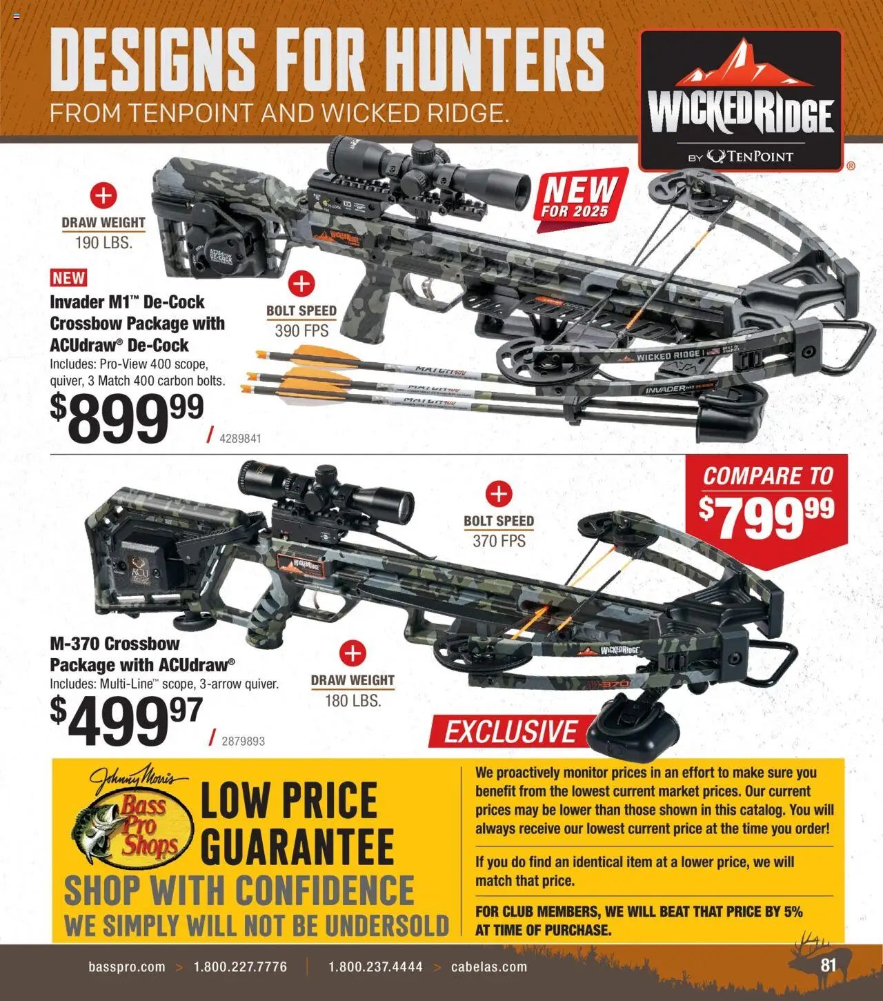 Cabela's Archery 25 - valid from 15.07.2025 | Page: 81 | Products: Ridge, Crossbow, Monitor, Weight