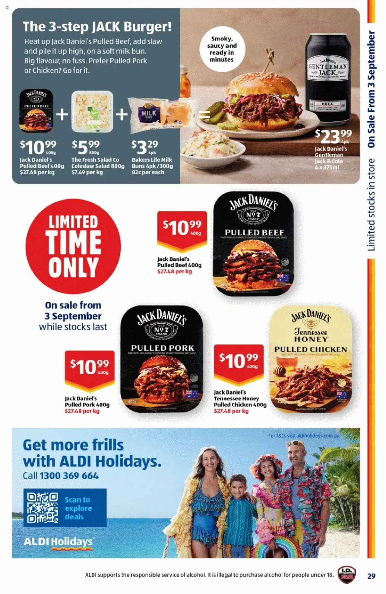 Aldi catalogue - valid from 10.09.2025 | Page: 29 | Products: Honey, Chicken, Pork, Salad
