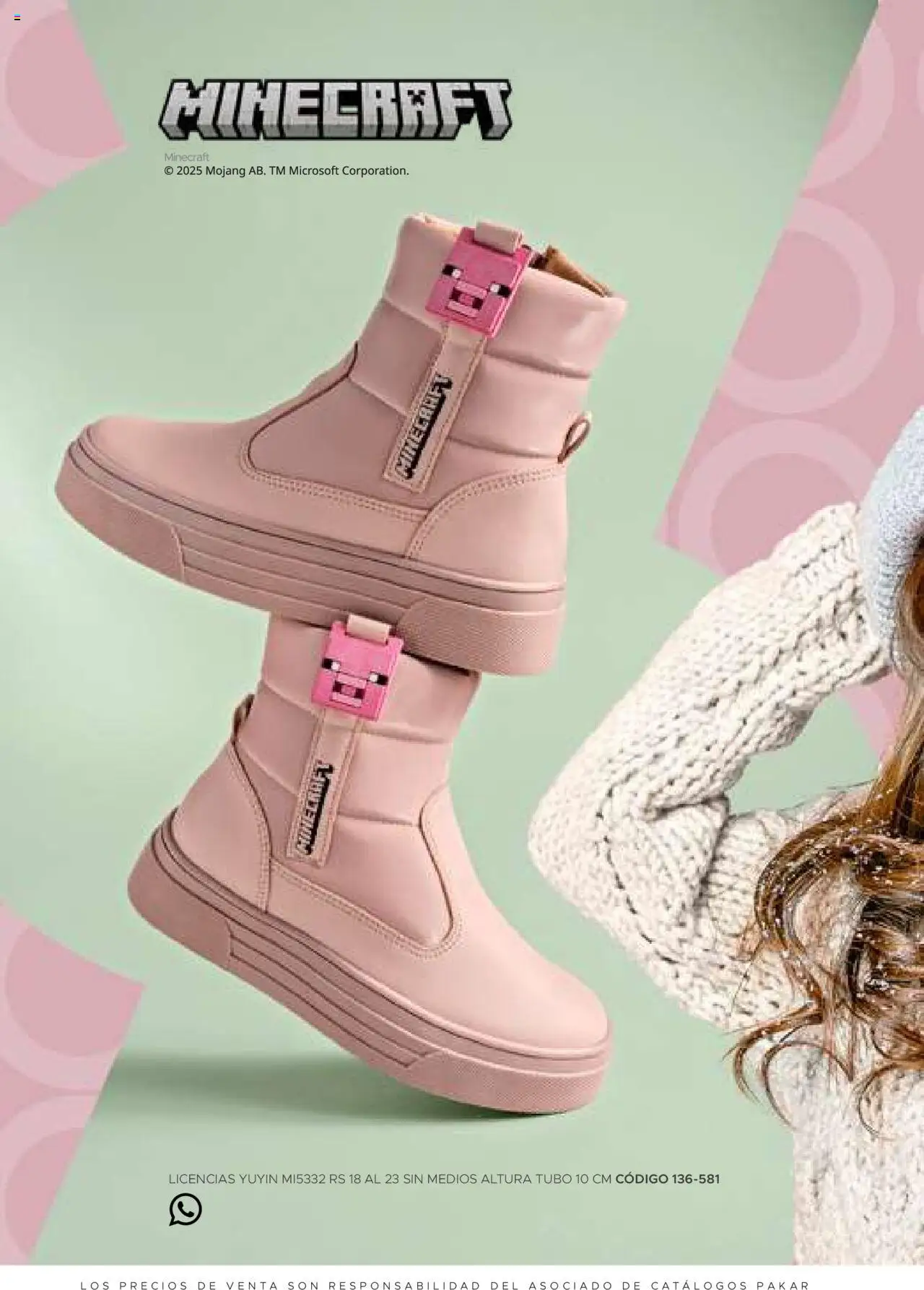 Nuevas ofertas de SC Pakar válidas en toda la República Mexicana desde el 24.07.2025. ¡Encuentra las mejores ofertas en SC Pakar - Catálogo Nina otoño / invierno! | Página: 144