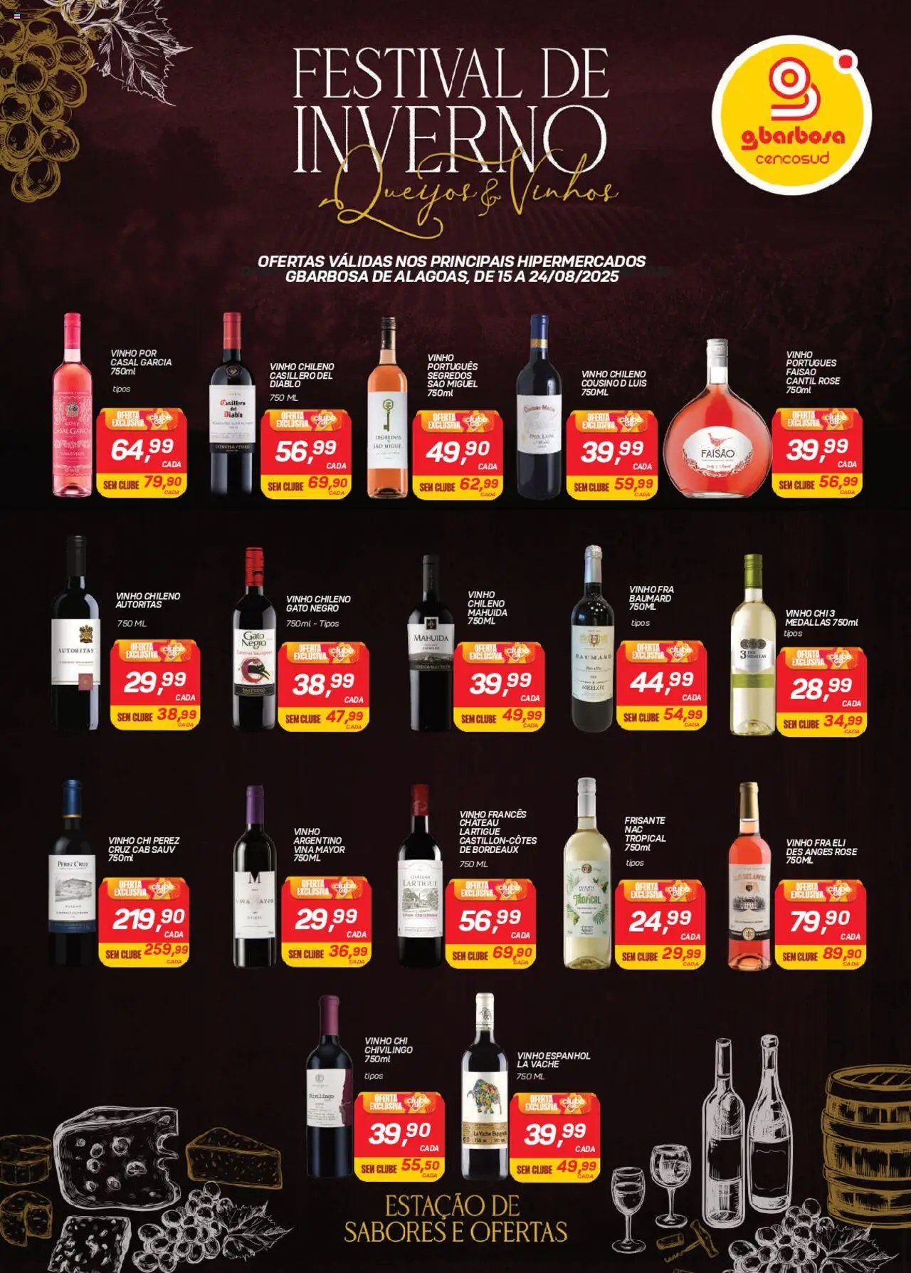 Gbarbosa Folheto - válido de 15.08.2025 | Página: 1 | Produtos: Vinho